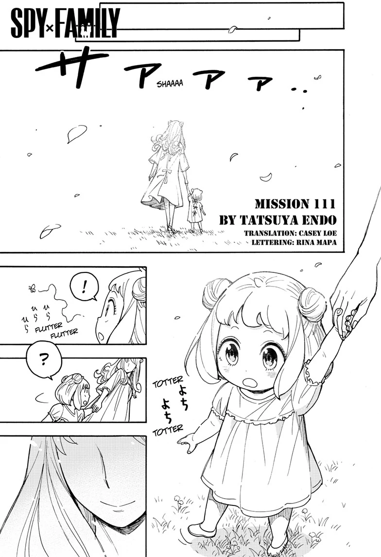 SPY x FAMILY (Official) - Chapter 111 manhwa