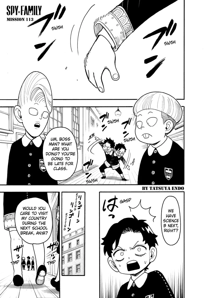 SPY x FAMILY (Official) - Chapter 113 manhwa