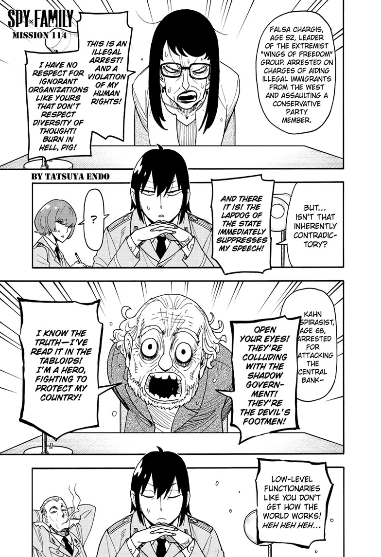 SPY x FAMILY (Official) - Chapter 114 manhwa