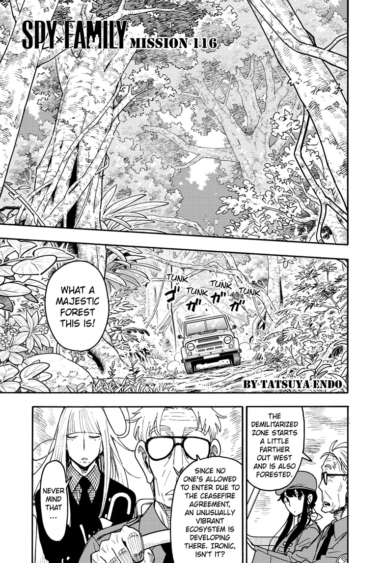 SPY x FAMILY (Official) - Chapter 116 manhwa