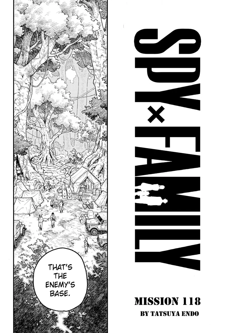 SPY x FAMILY (Official) - Chapter 118 manhwa