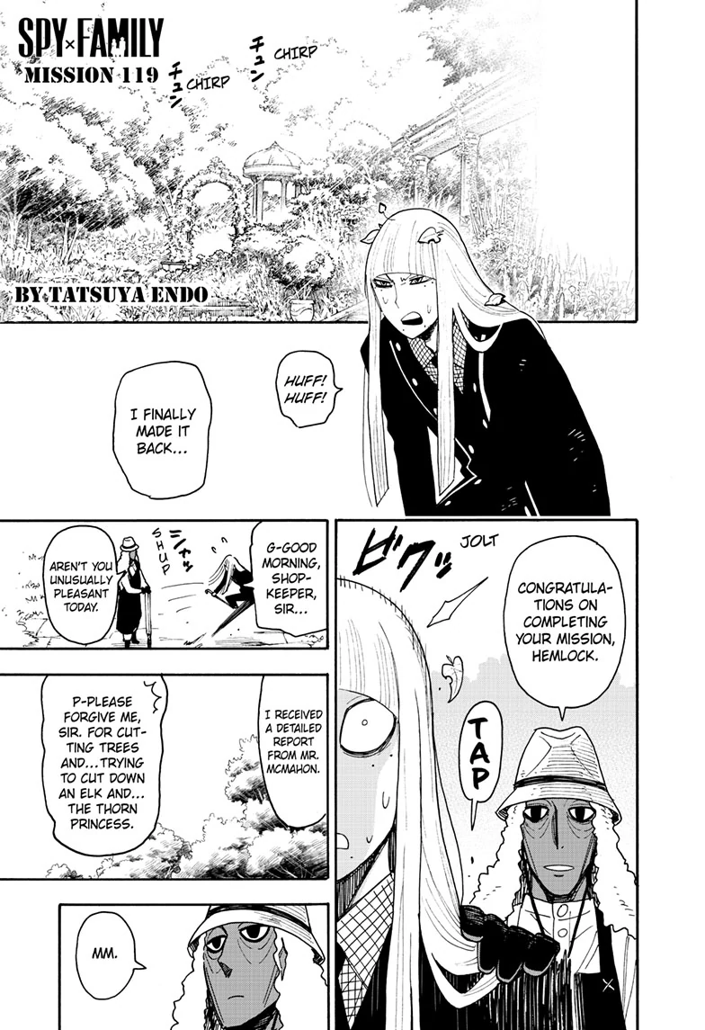 SPY x FAMILY (Official) - Chapter 119 manhwa