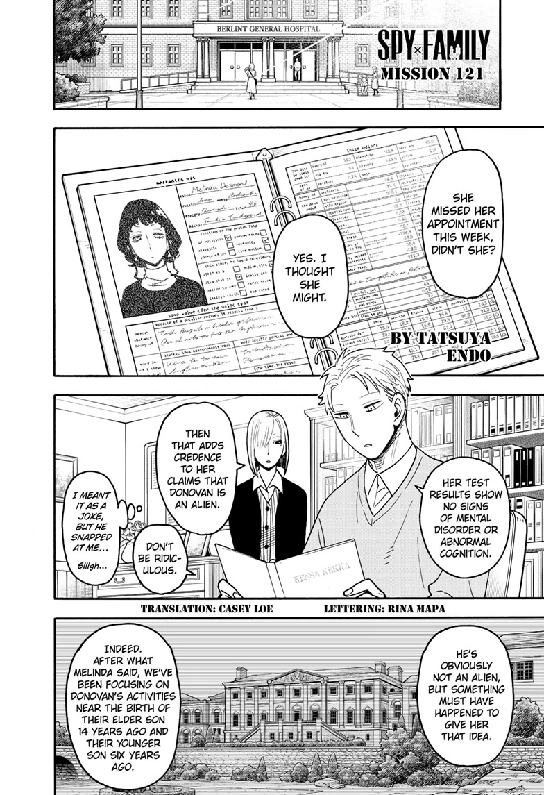 SPY x FAMILY (Official) - Chapter 121 manhwa