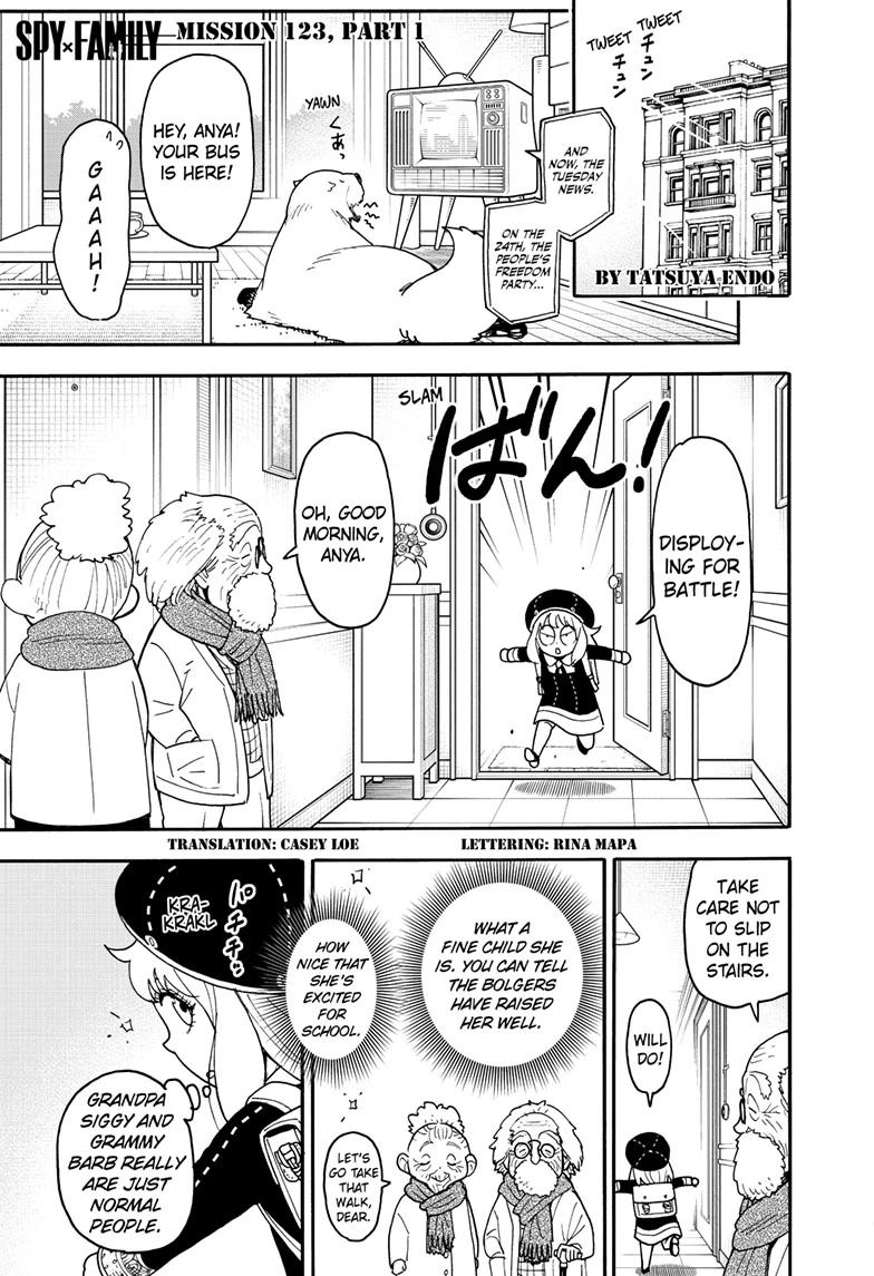 SPY x FAMILY (Official) - Chapter 123.1 manhwa