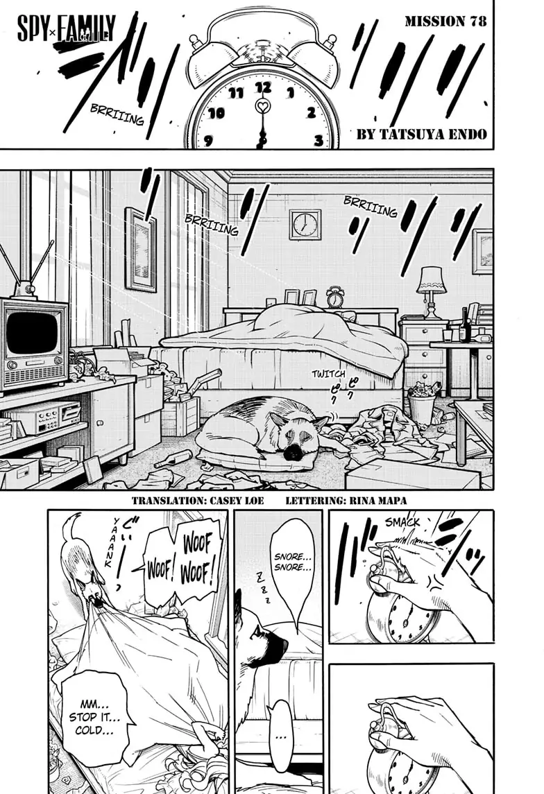 SPY x FAMILY (Official) - Chapter 78 manhwa