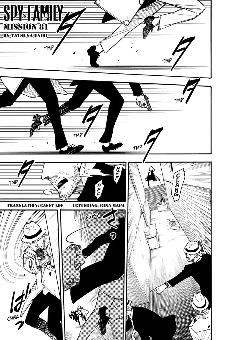 SPY x FAMILY (Official) - Chapter 81 manhwa