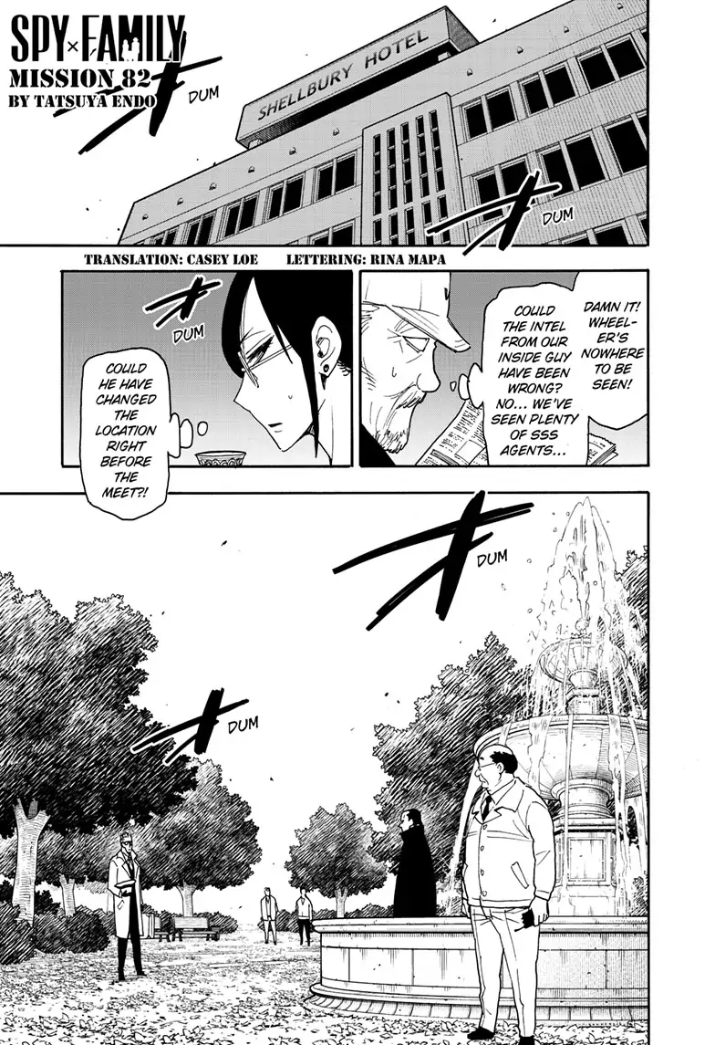 SPY x FAMILY (Official) - Chapter 82 manhwa