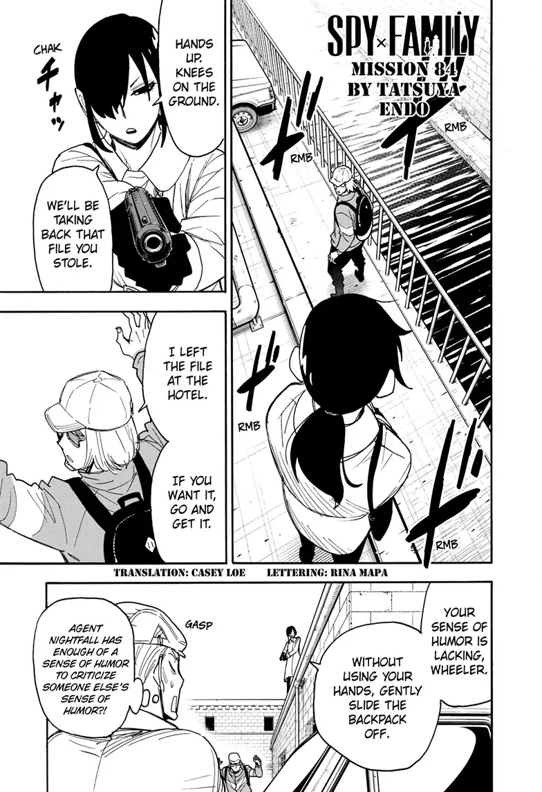 SPY x FAMILY (Official) - Chapter 84 manhwa