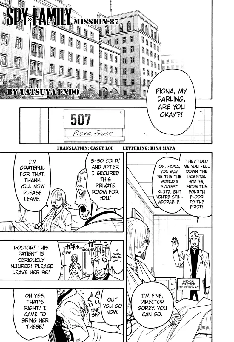 SPY x FAMILY (Official) - Chapter 87 manhwa