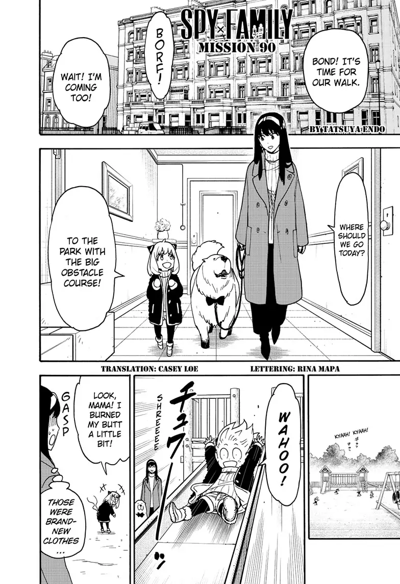 SPY x FAMILY (Official) - Chapter 90 manhwa