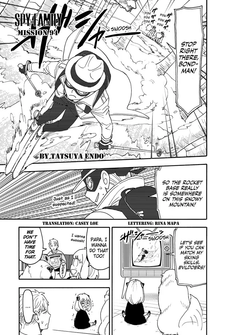 SPY x FAMILY (Official) - Chapter 94 manhwa