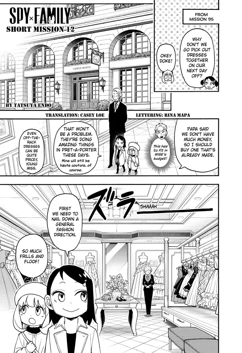 SPY x FAMILY (Official) - Chapter 96.5 manhwa