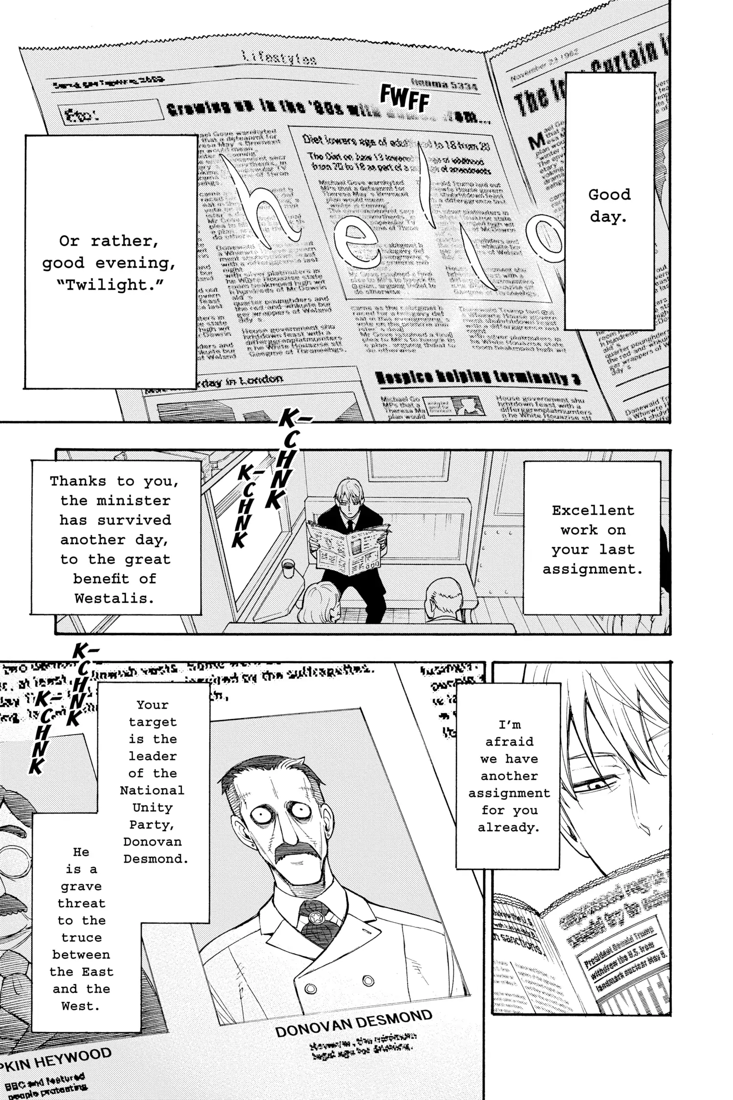 SPY x FAMILY (Official) - Volume 1 Chapter 1 manhwa