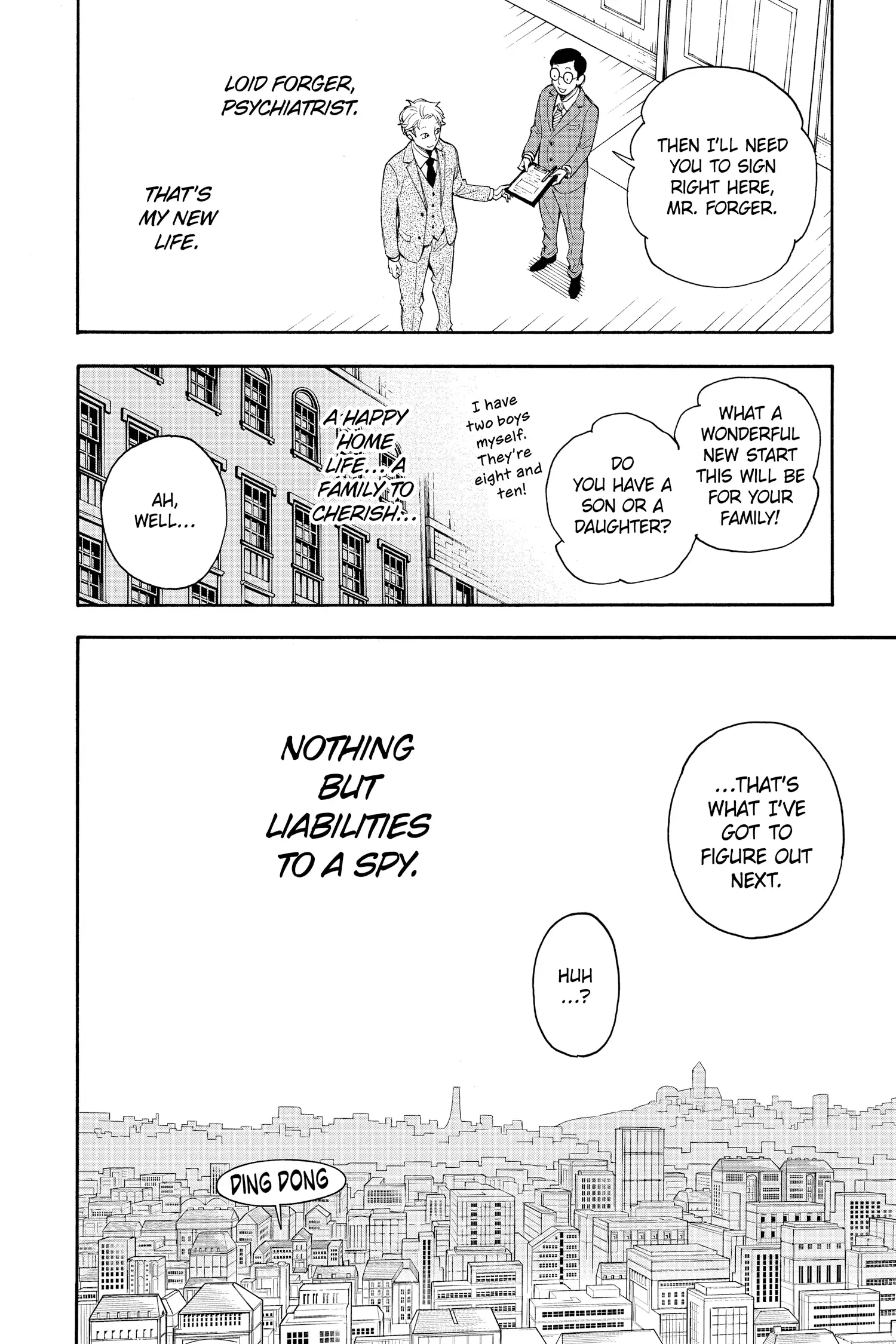SPY x FAMILY (Official) - Volume 1 Chapter 1 manhwa
