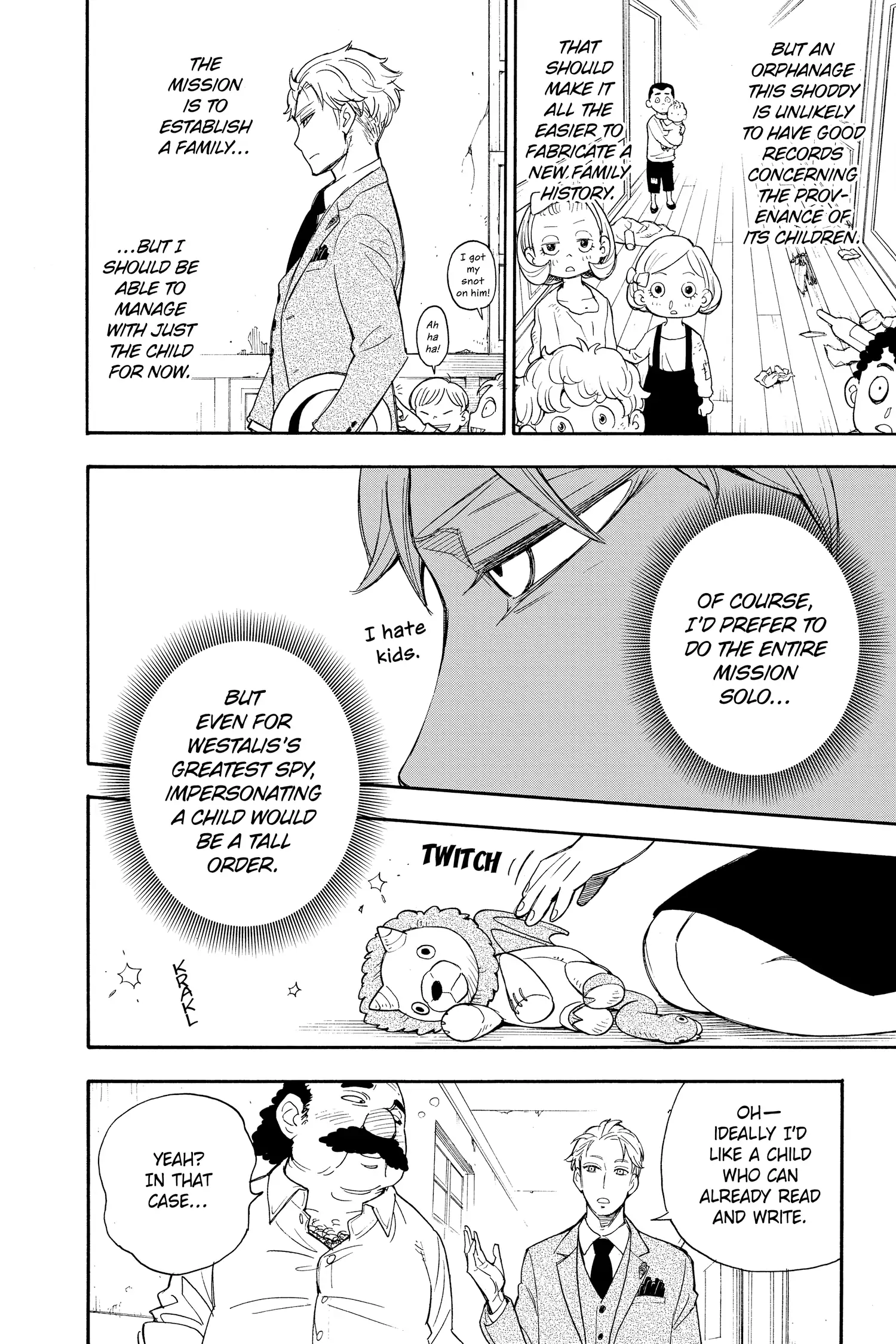 SPY x FAMILY (Official) - Volume 1 Chapter 1 manhwa