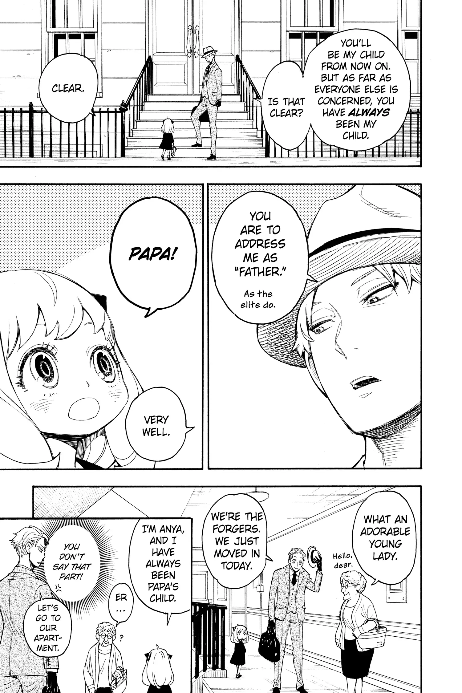 SPY x FAMILY (Official) - Volume 1 Chapter 1 manhwa
