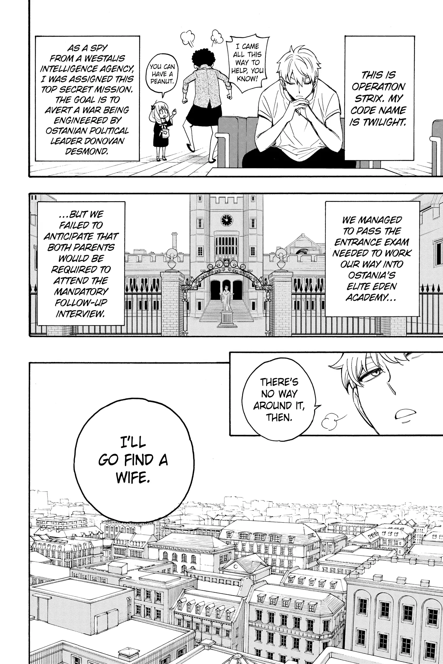SPY x FAMILY (Official) - Volume 1 Chapter 2 manhwa