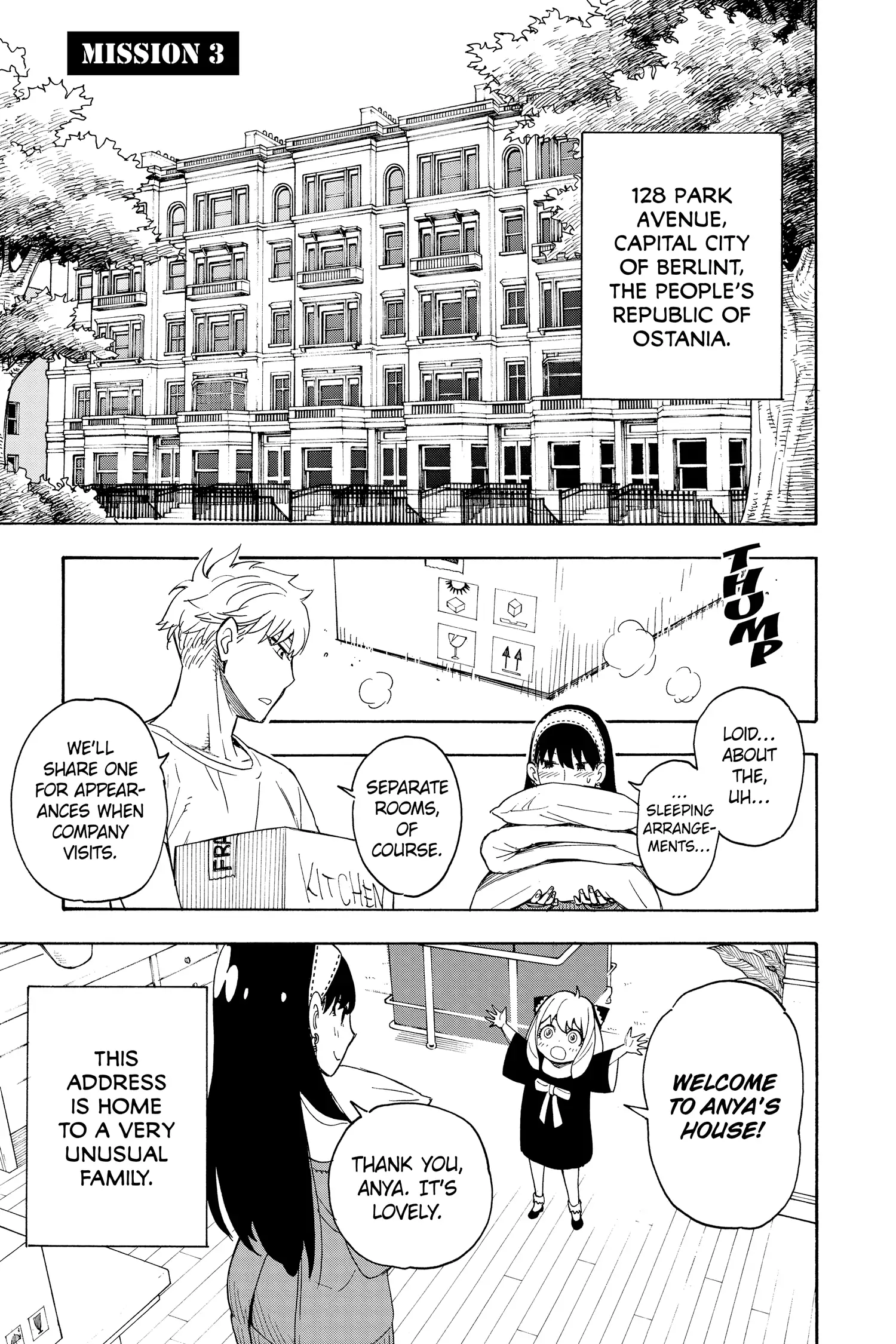 SPY x FAMILY (Official) - Volume 1 Chapter 3 manhwa
