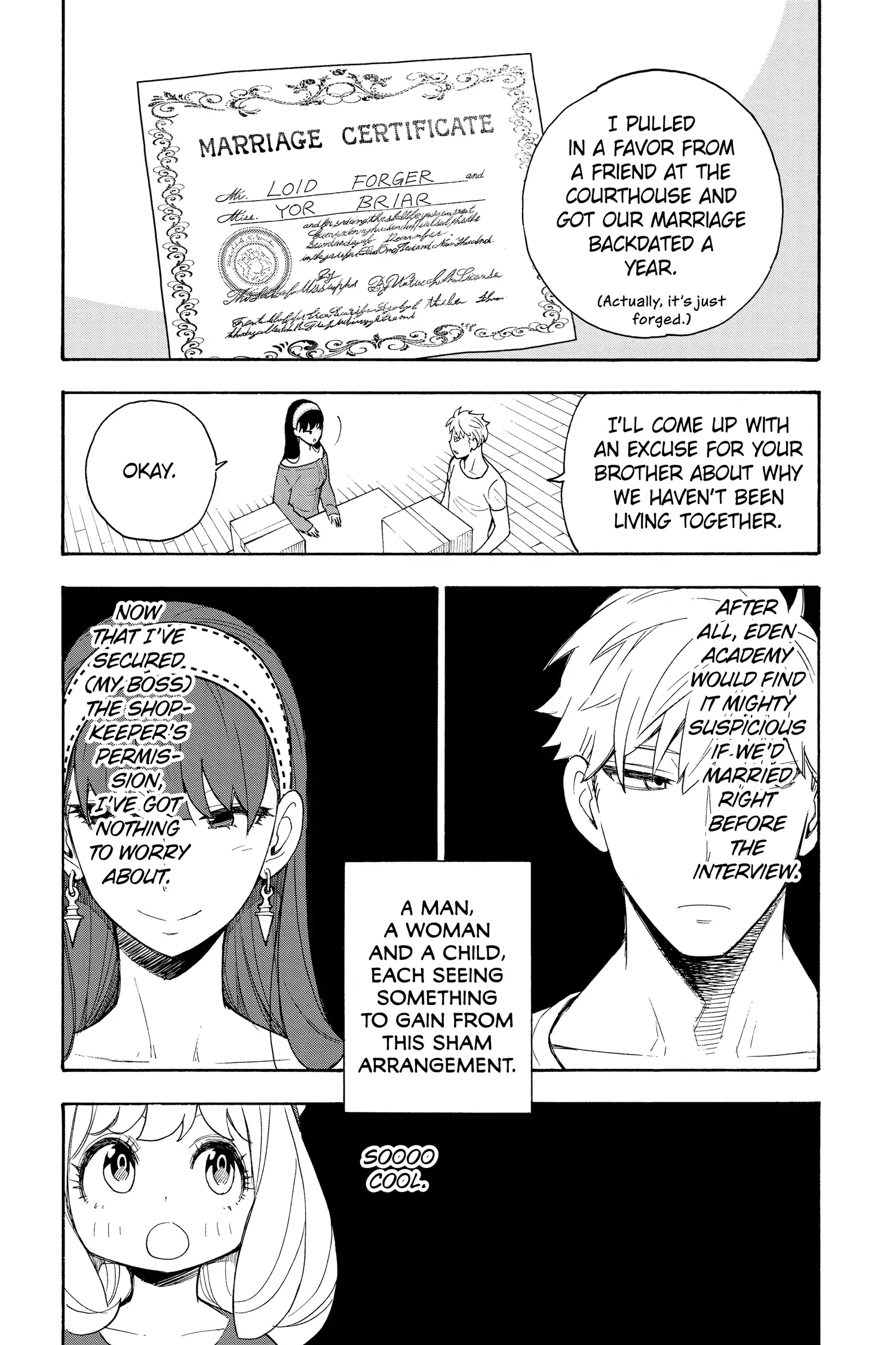 SPY x FAMILY (Official) - Volume 1 Chapter 3 manhwa