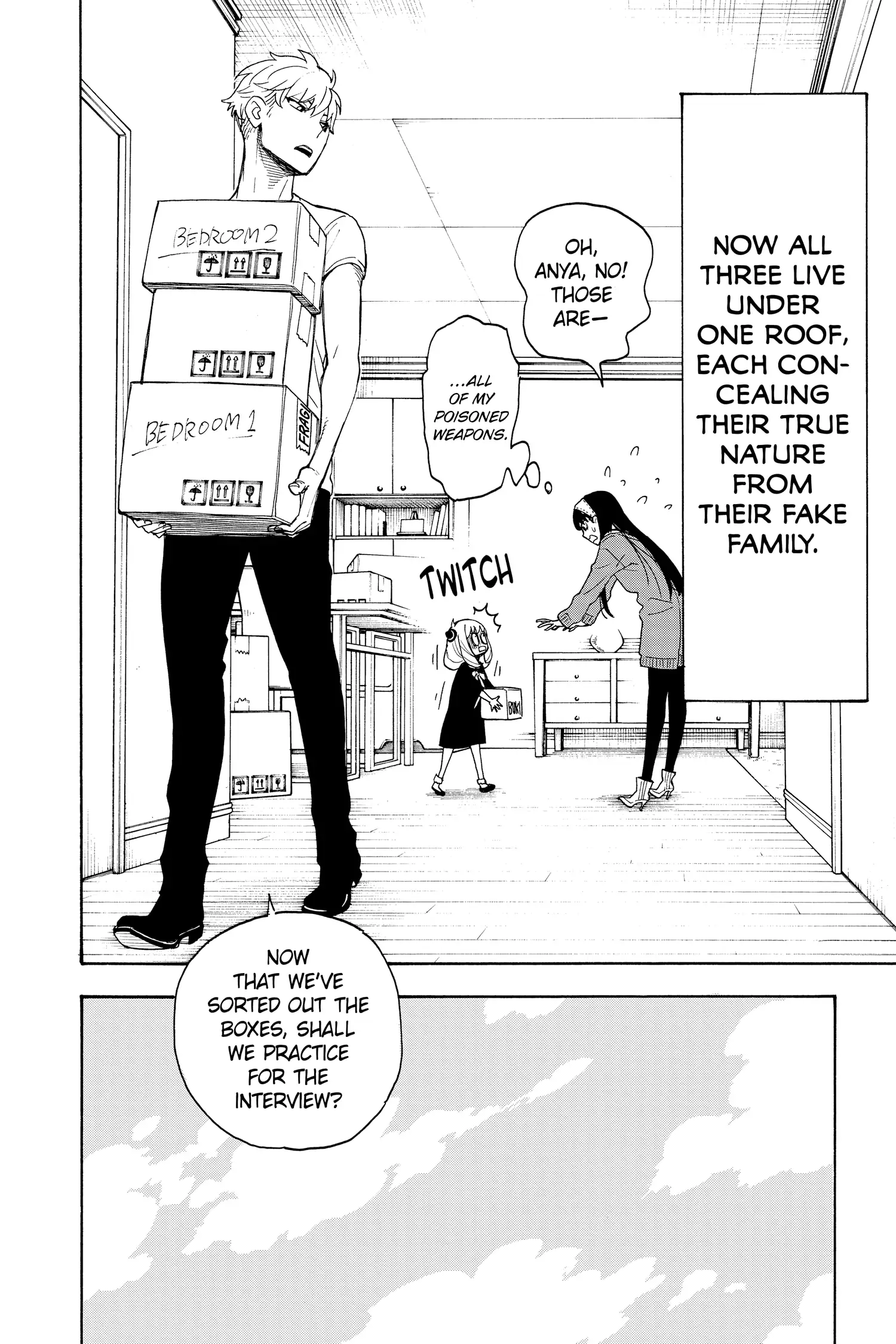 SPY x FAMILY (Official) - Volume 1 Chapter 3 manhwa