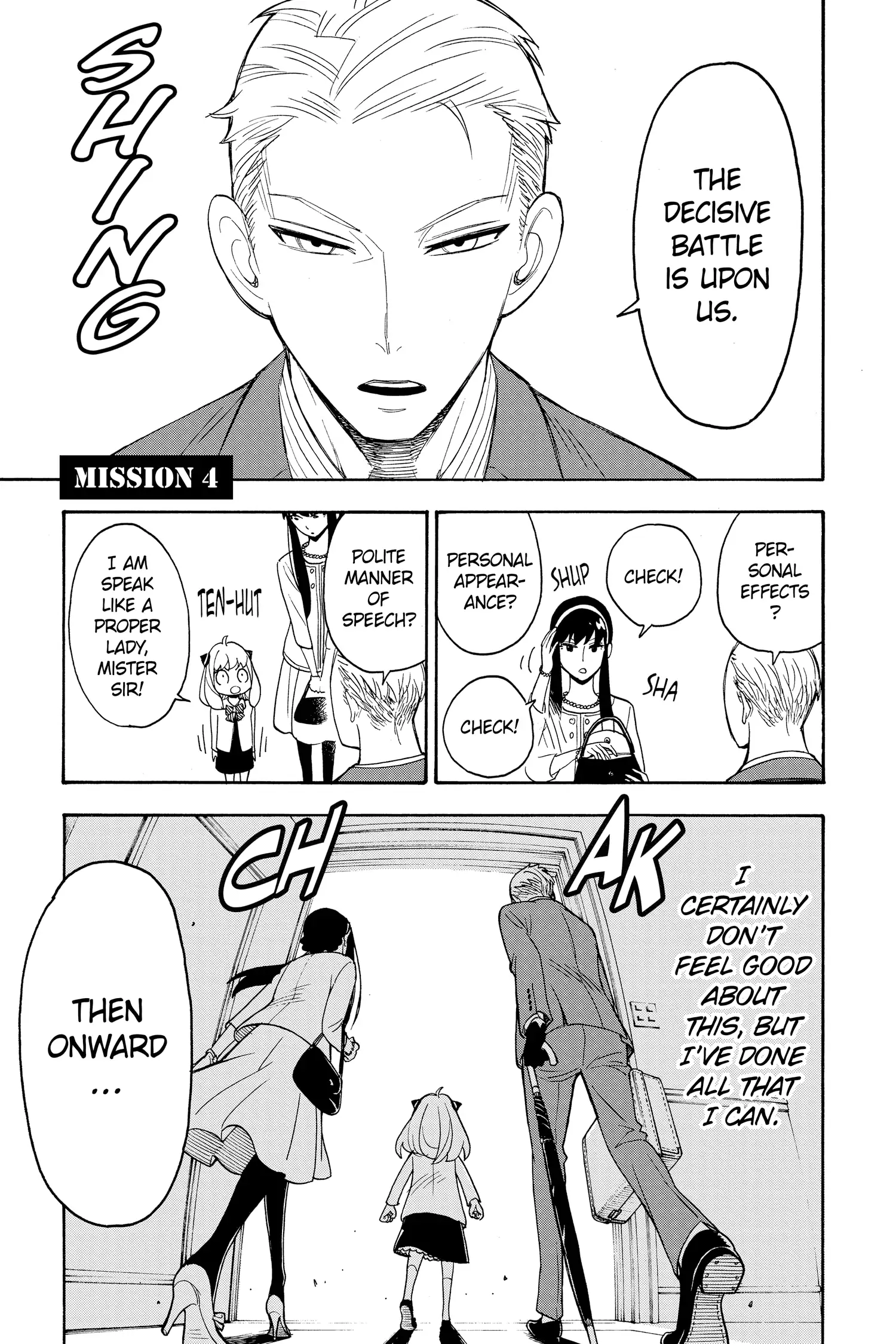 SPY x FAMILY (Official) - Volume 1 Chapter 4 manhwa