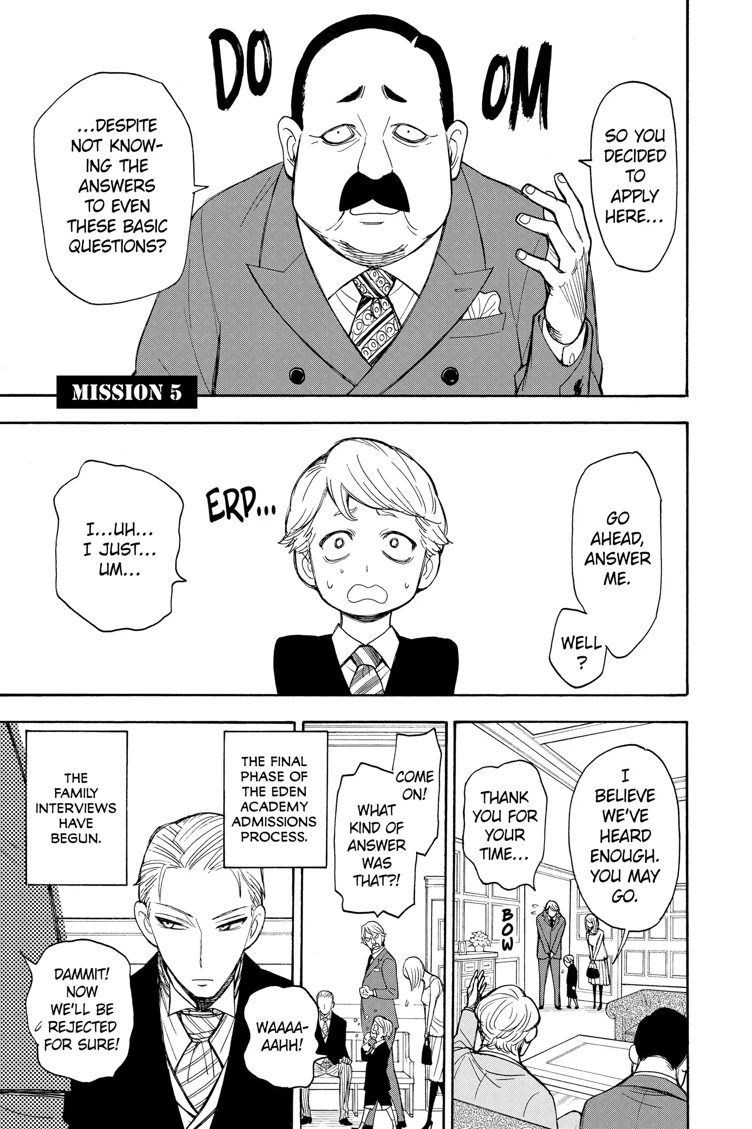 SPY x FAMILY (Official) - Volume 1 Chapter 5 manhwa