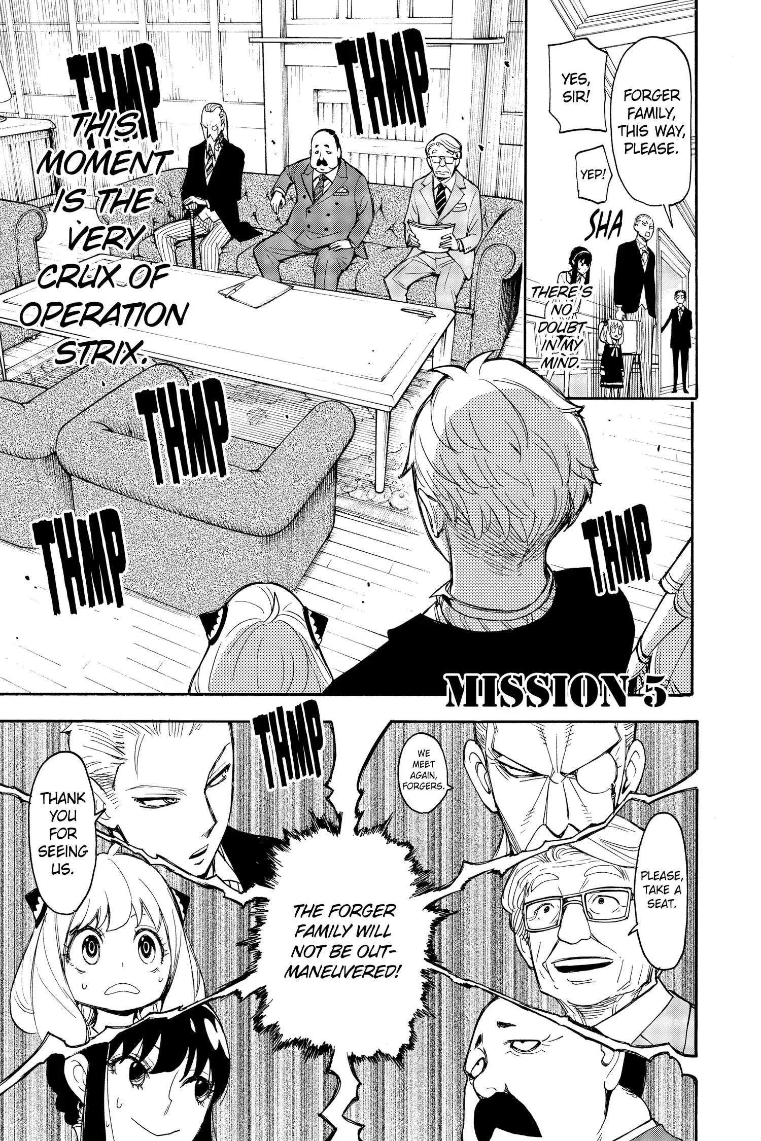 SPY x FAMILY (Official) - Volume 1 Chapter 5 manhwa