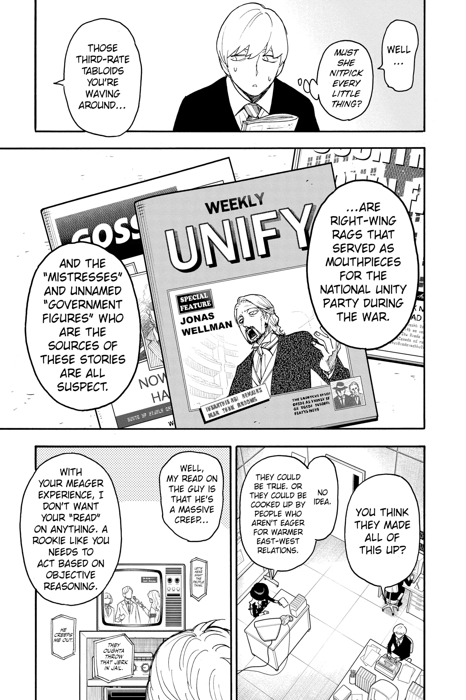 SPY x FAMILY (Official) - Volume 10 Chapter 63 manhwa
