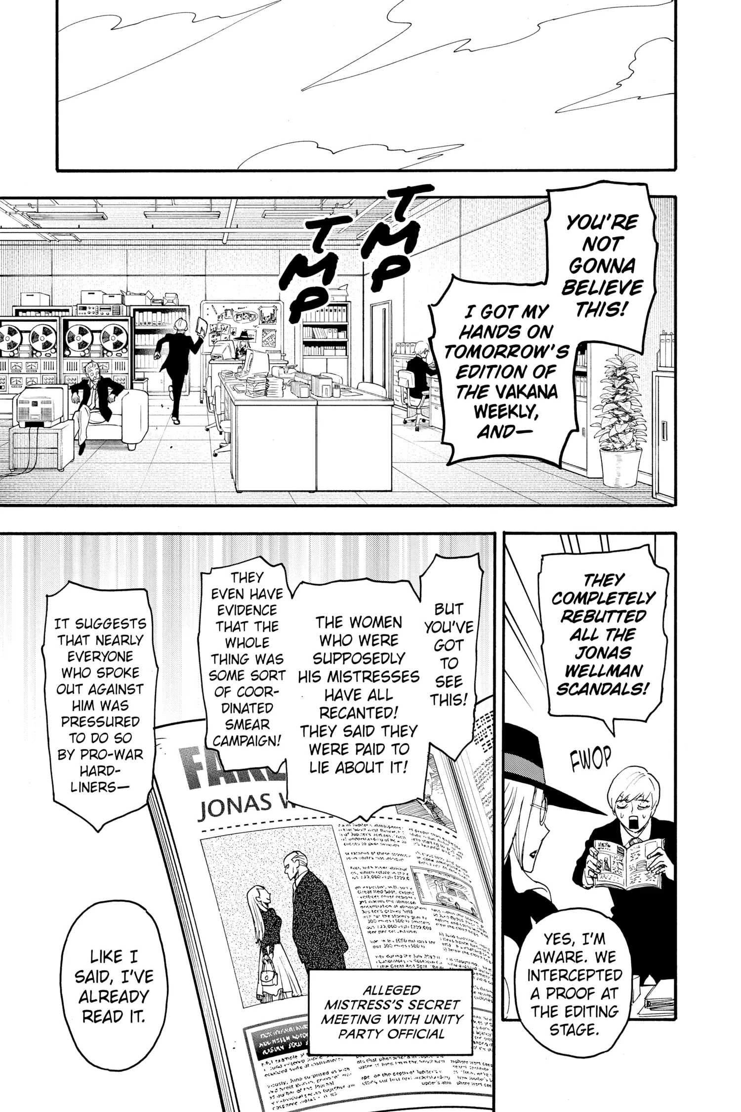 SPY x FAMILY (Official) - Volume 10 Chapter 63 manhwa