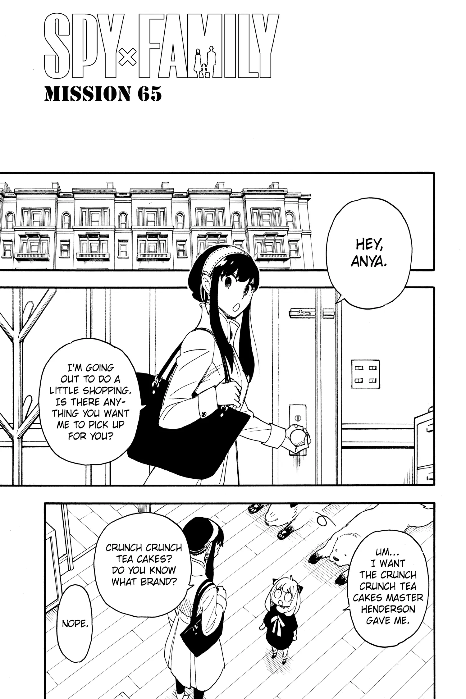 SPY x FAMILY (Official) - Volume 10 Chapter 65 manhwa