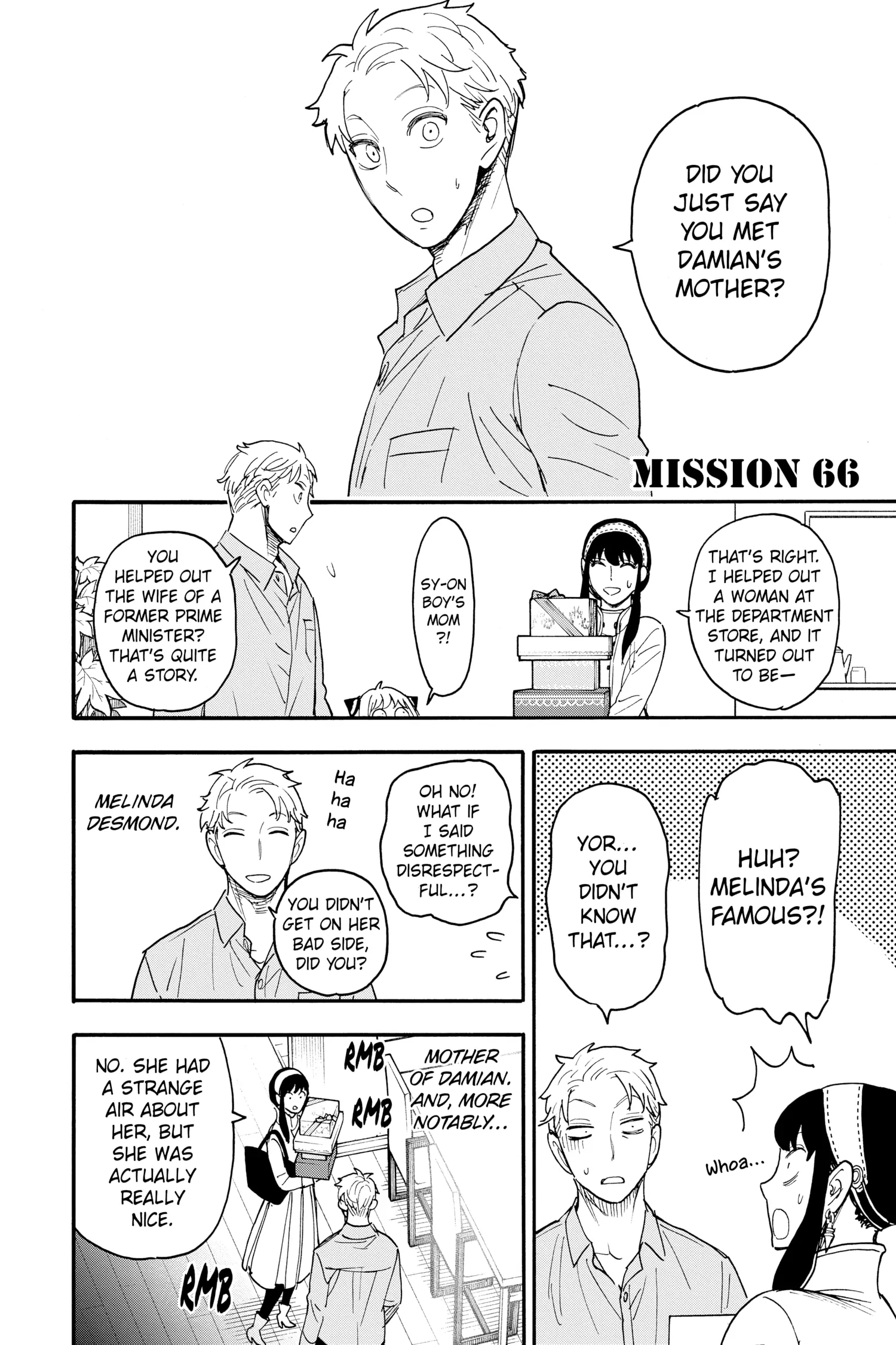 SPY x FAMILY (Official) - Volume 10 Chapter 66 manhwa