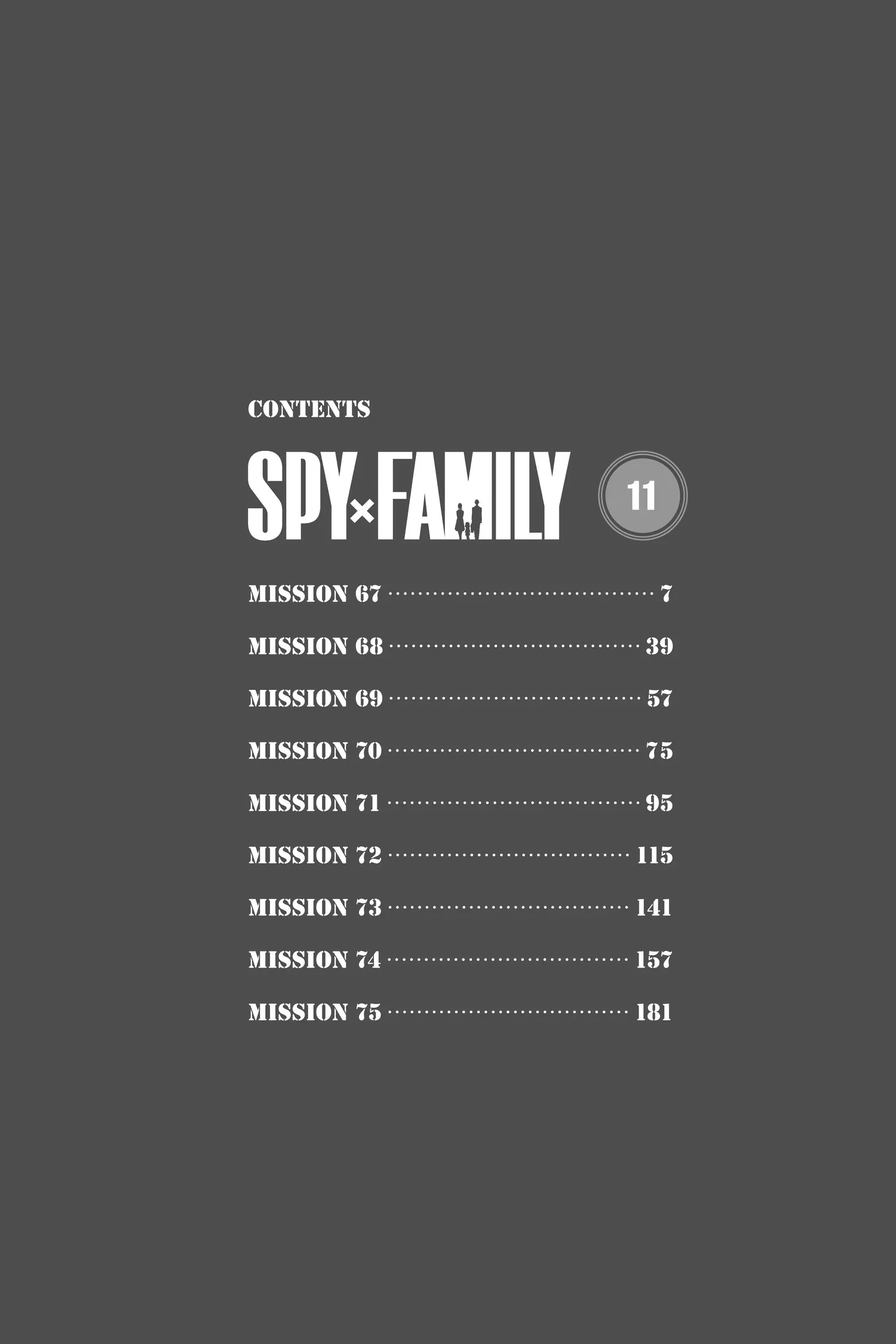 SPY x FAMILY (Official) - Volume 11 Chapter 67.1 manhwa