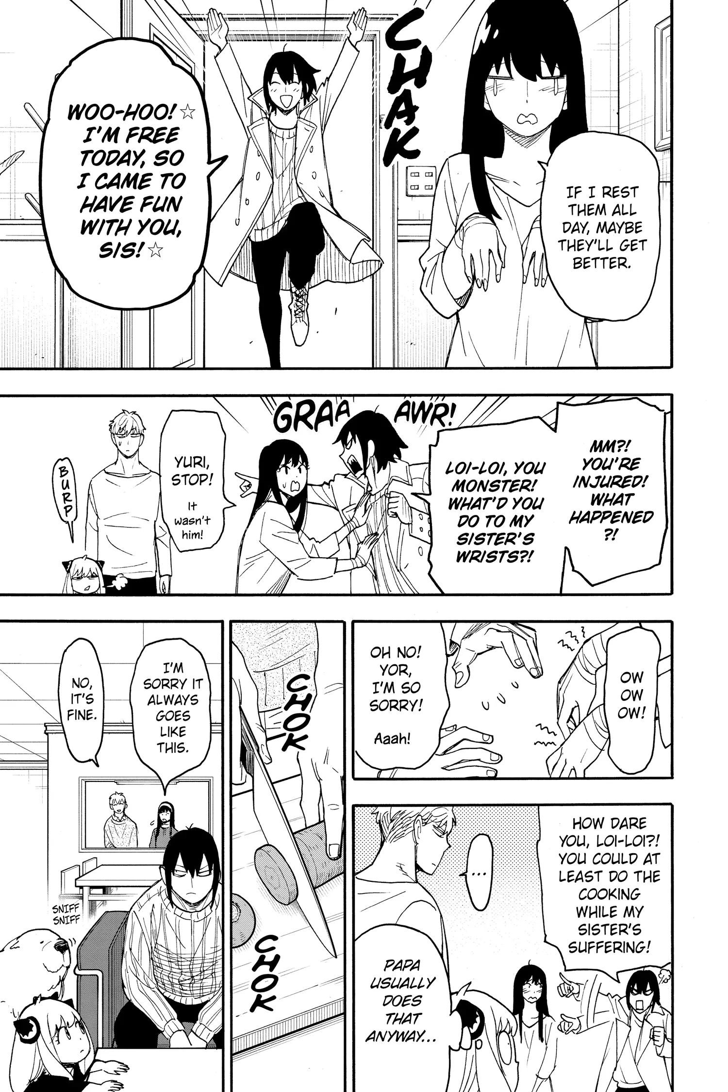 SPY x FAMILY (Official) - Volume 11 Chapter 68 manhwa