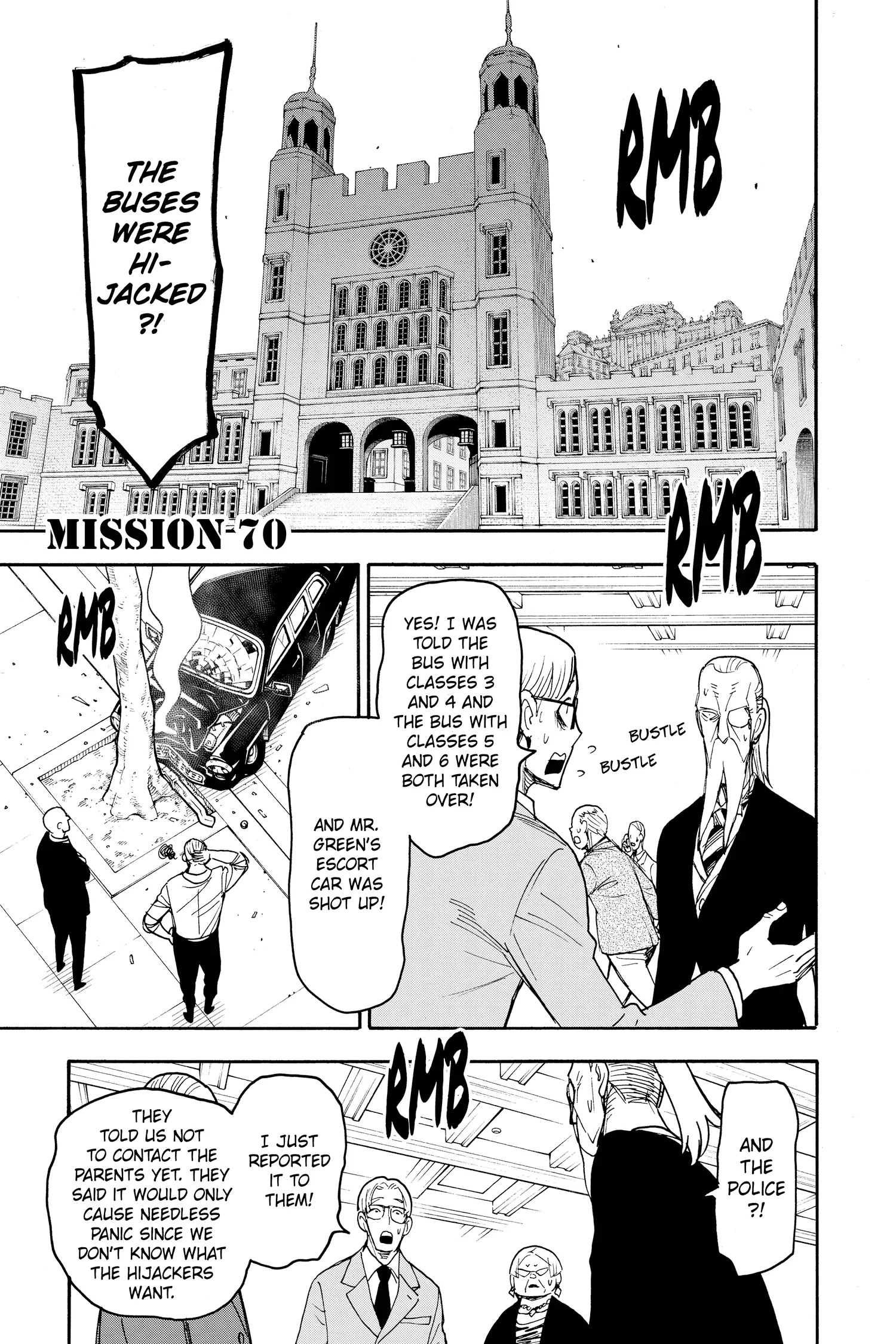 SPY x FAMILY (Official) - Volume 11 Chapter 70 manhwa