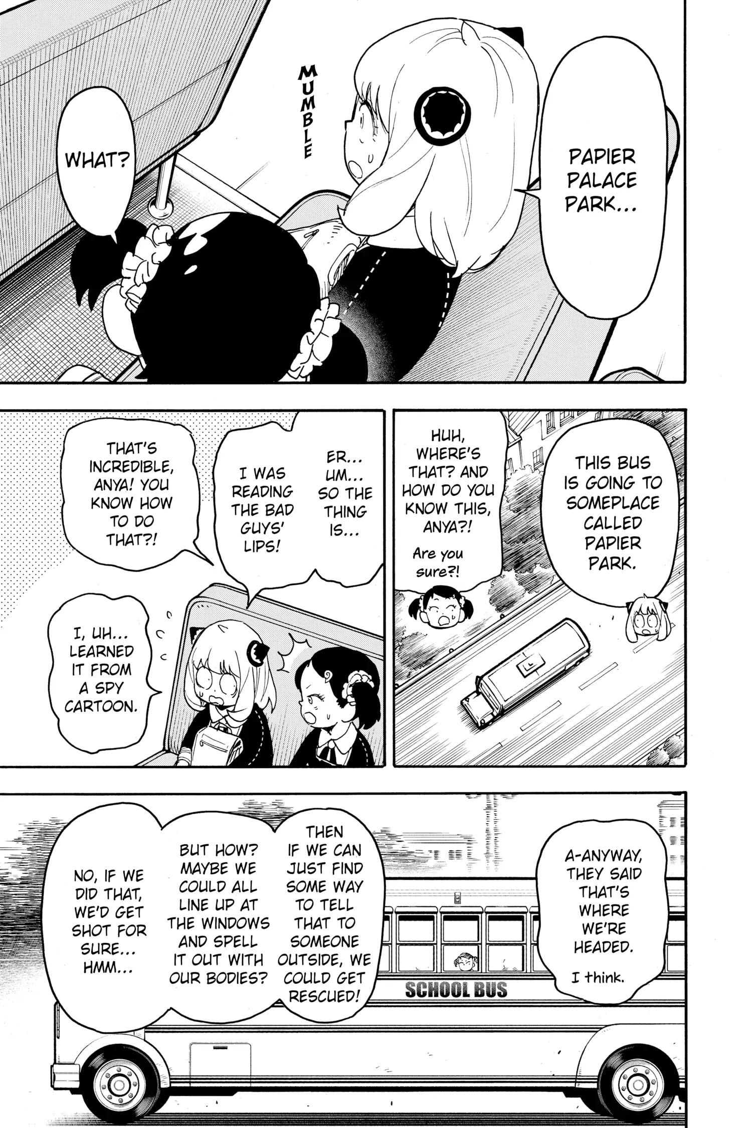SPY x FAMILY (Official) - Volume 11 Chapter 70 manhwa