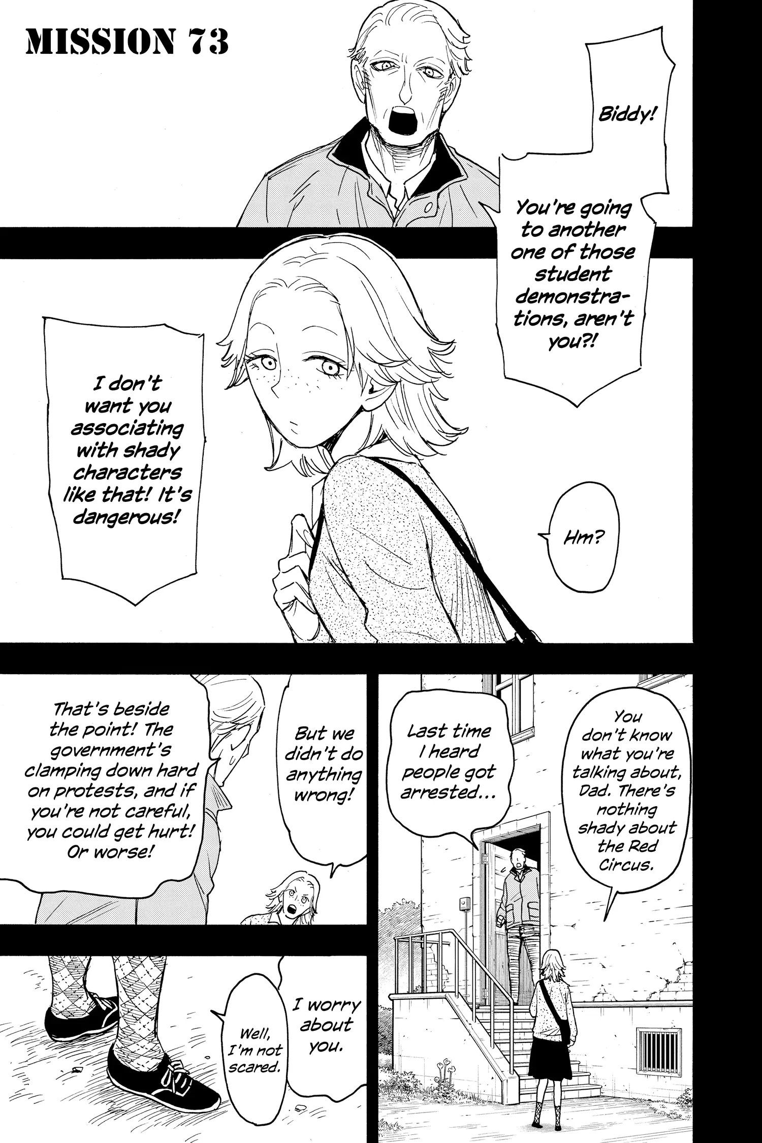 SPY x FAMILY (Official) - Volume 11 Chapter 73 manhwa