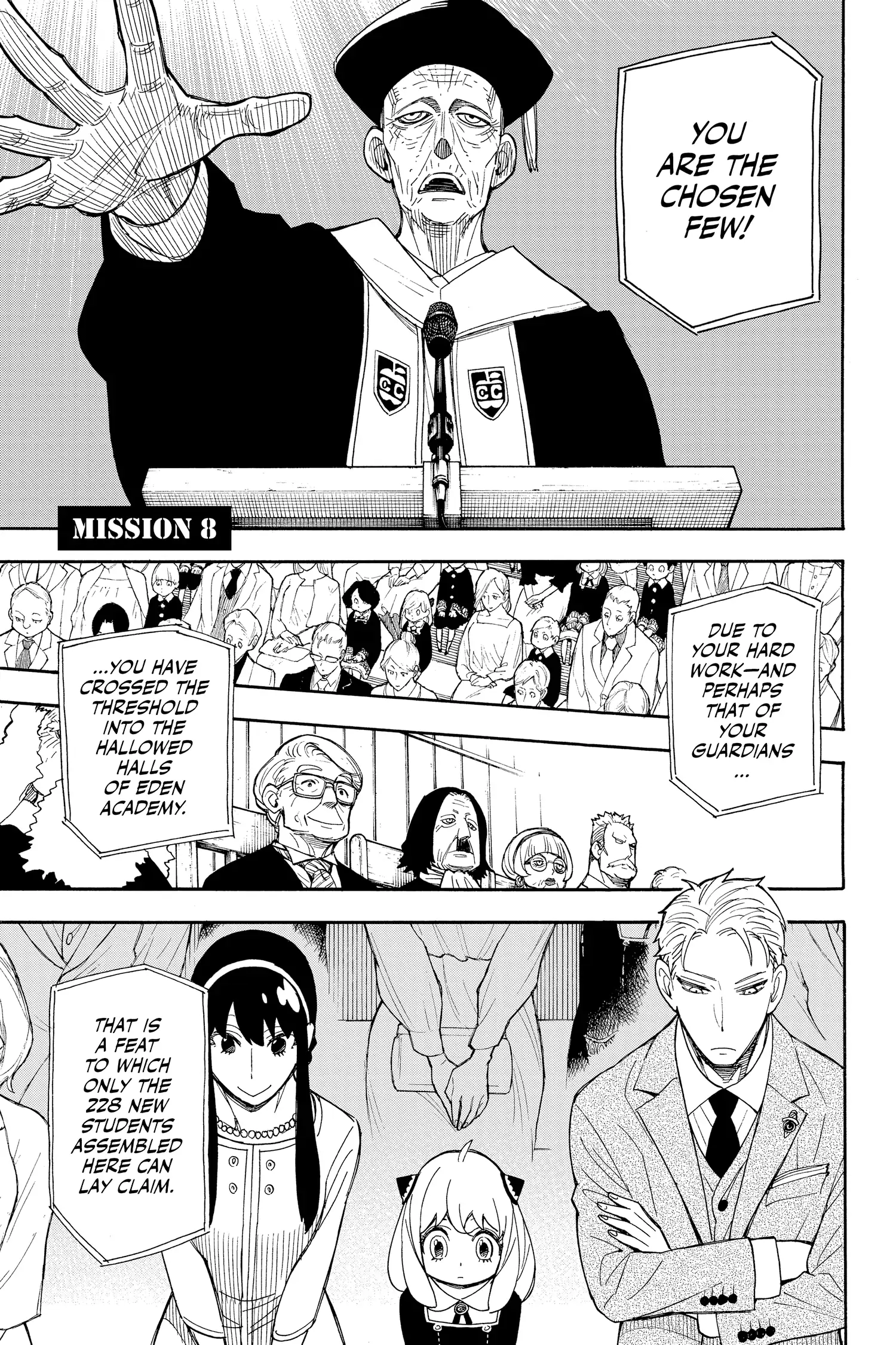 SPY x FAMILY (Official) - Volume 2 Chapter 8 manhwa