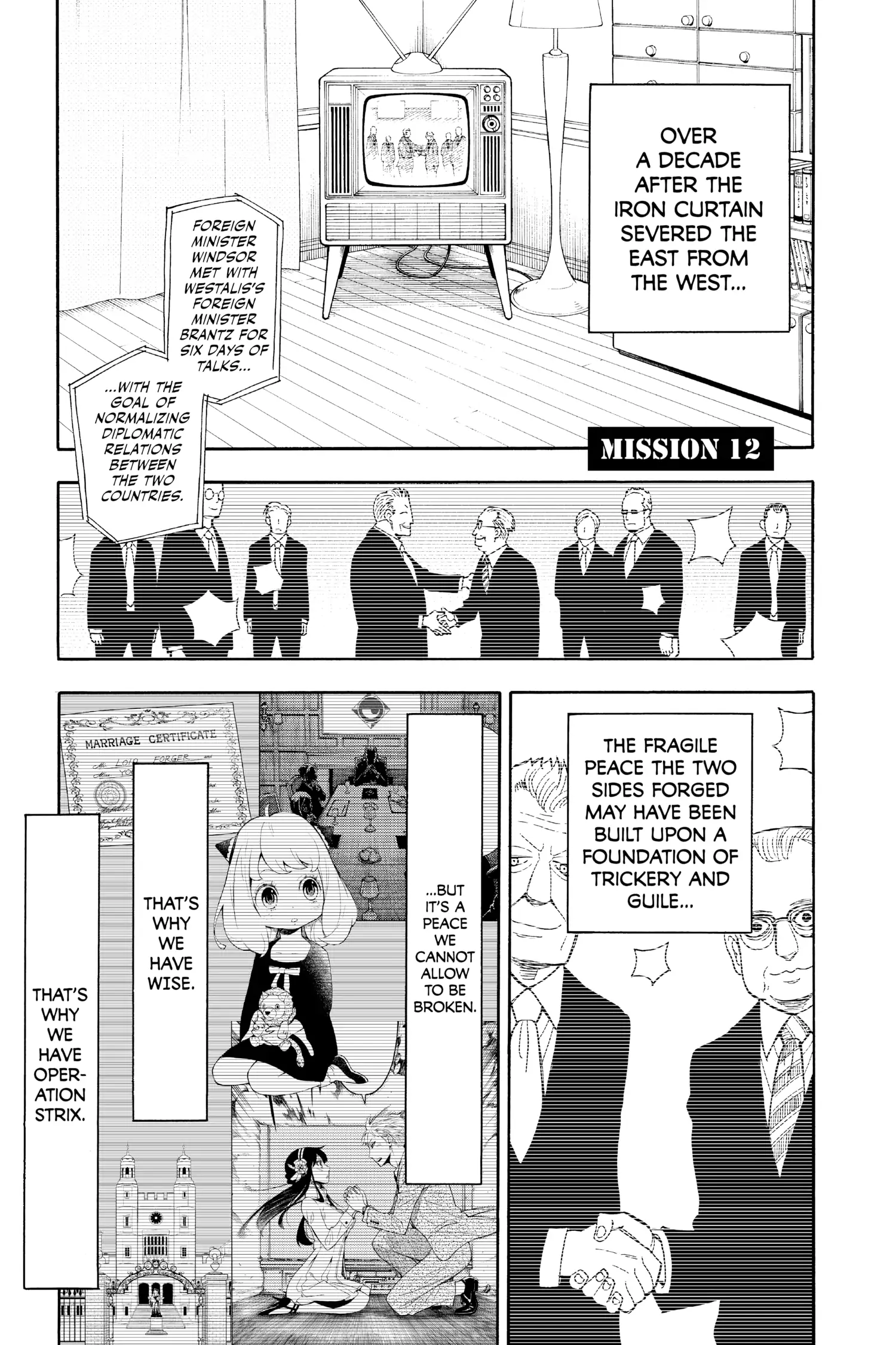 SPY x FAMILY (Official) - Volume 3 Chapter 12 manhwa