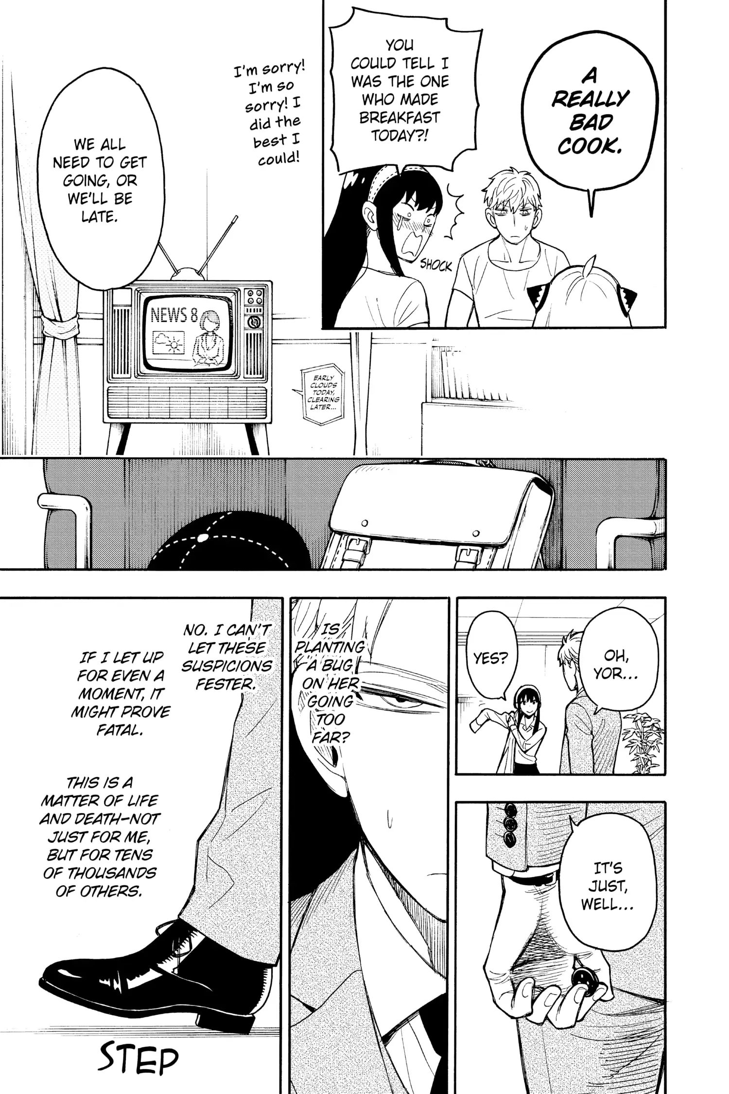SPY x FAMILY (Official) - Volume 3 Chapter 14 manhwa