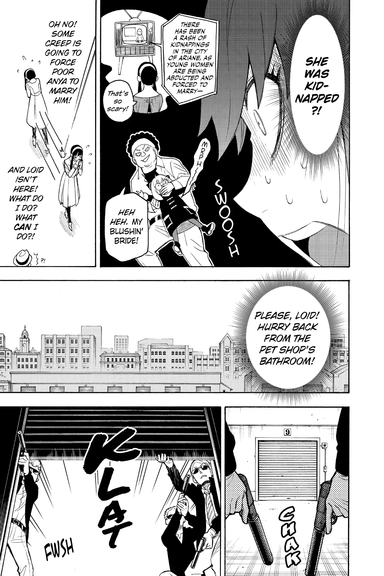 SPY x FAMILY (Official) - Volume 4 Chapter 19 manhwa