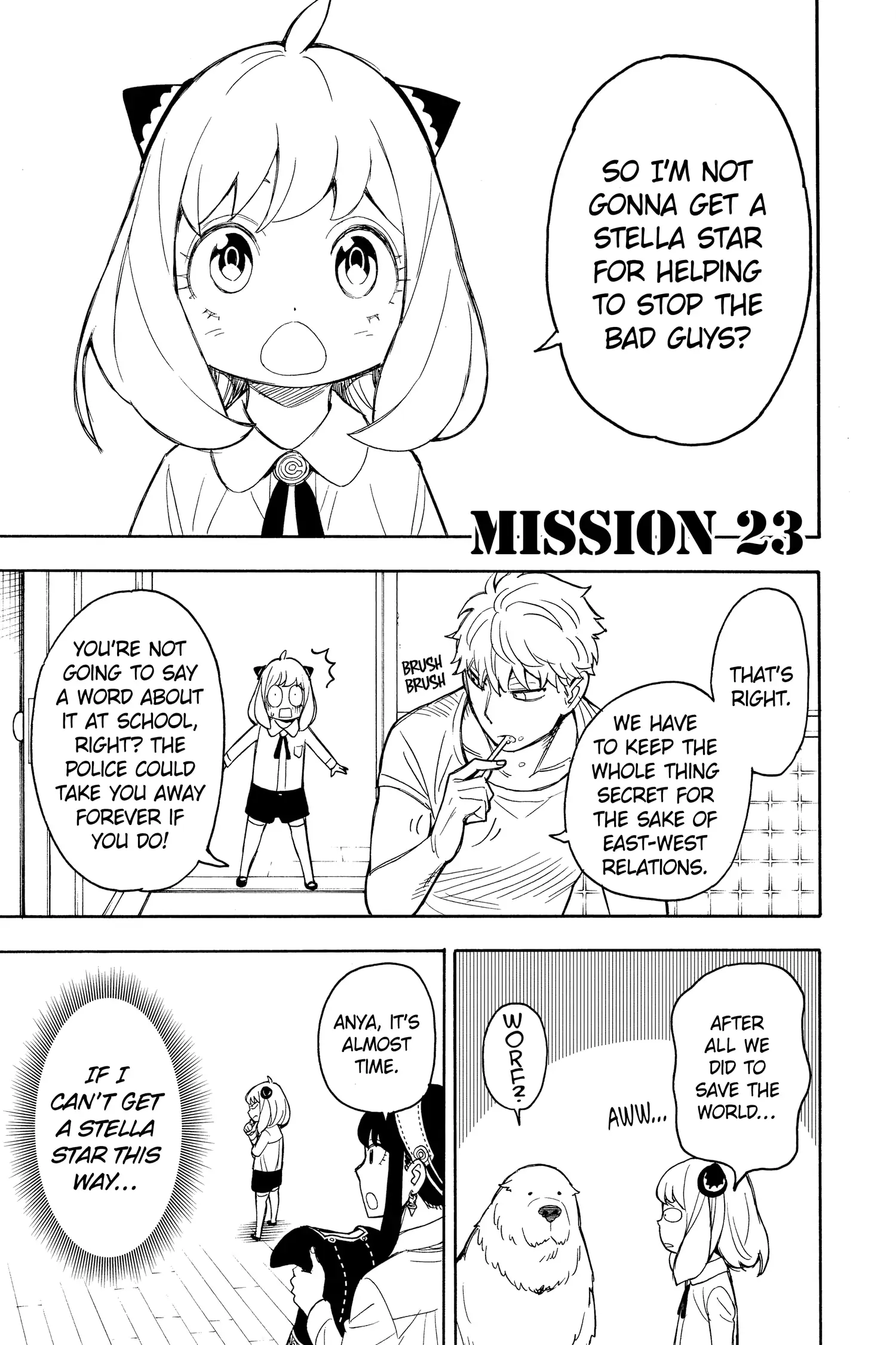 SPY x FAMILY (Official) - Volume 4 Chapter 23 manhwa