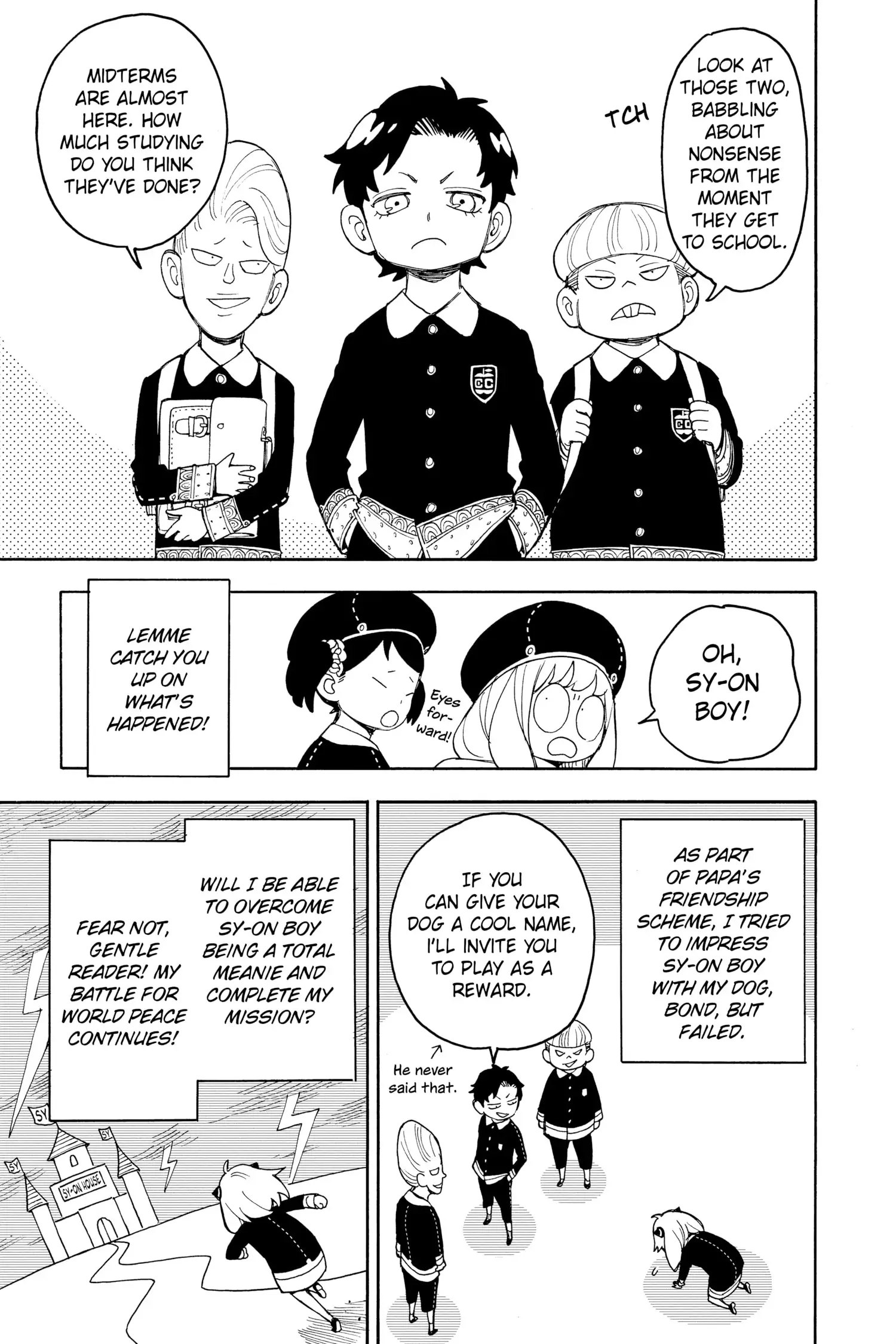 SPY x FAMILY (Official) - Volume 5 Chapter 25 manhwa