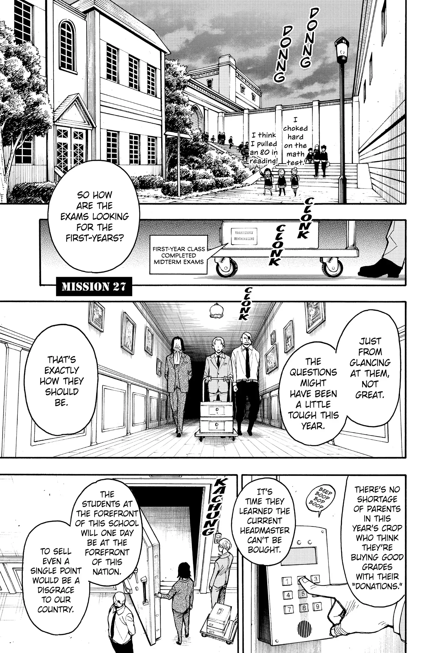 SPY x FAMILY (Official) - Volume 5 Chapter 27 manhwa
