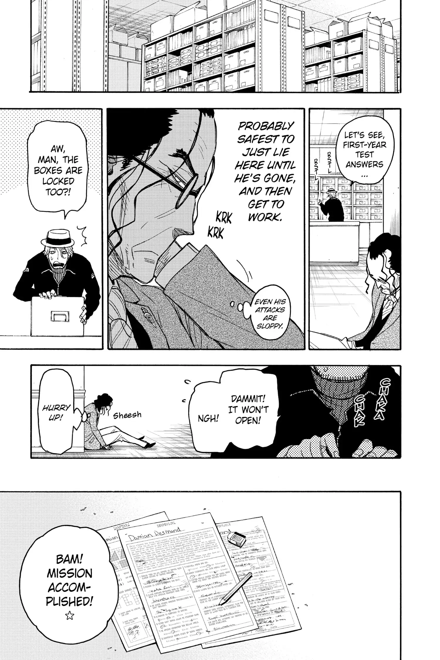 SPY x FAMILY (Official) - Volume 5 Chapter 27 manhwa