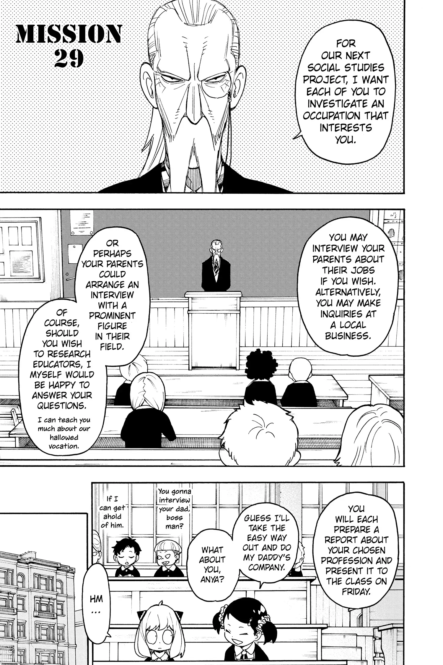 SPY x FAMILY (Official) - Volume 5 Chapter 29 manhwa