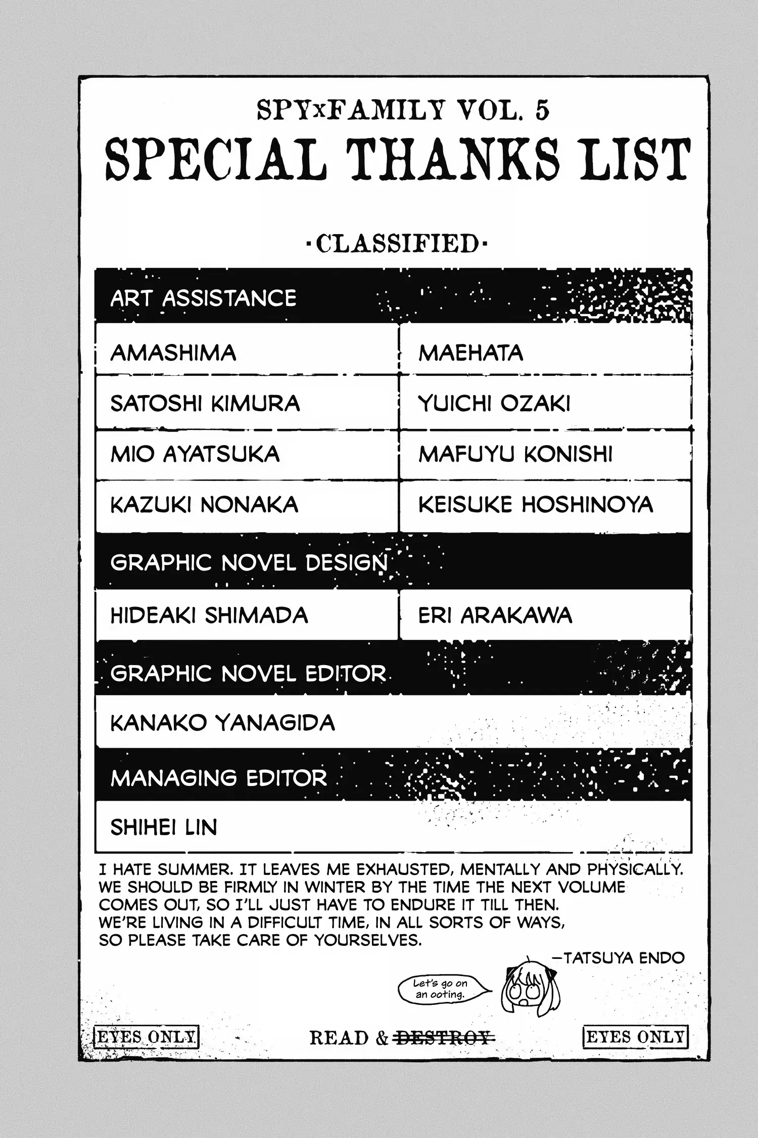 SPY x FAMILY (Official) - Volume 5 Chapter 30.5 manhwa