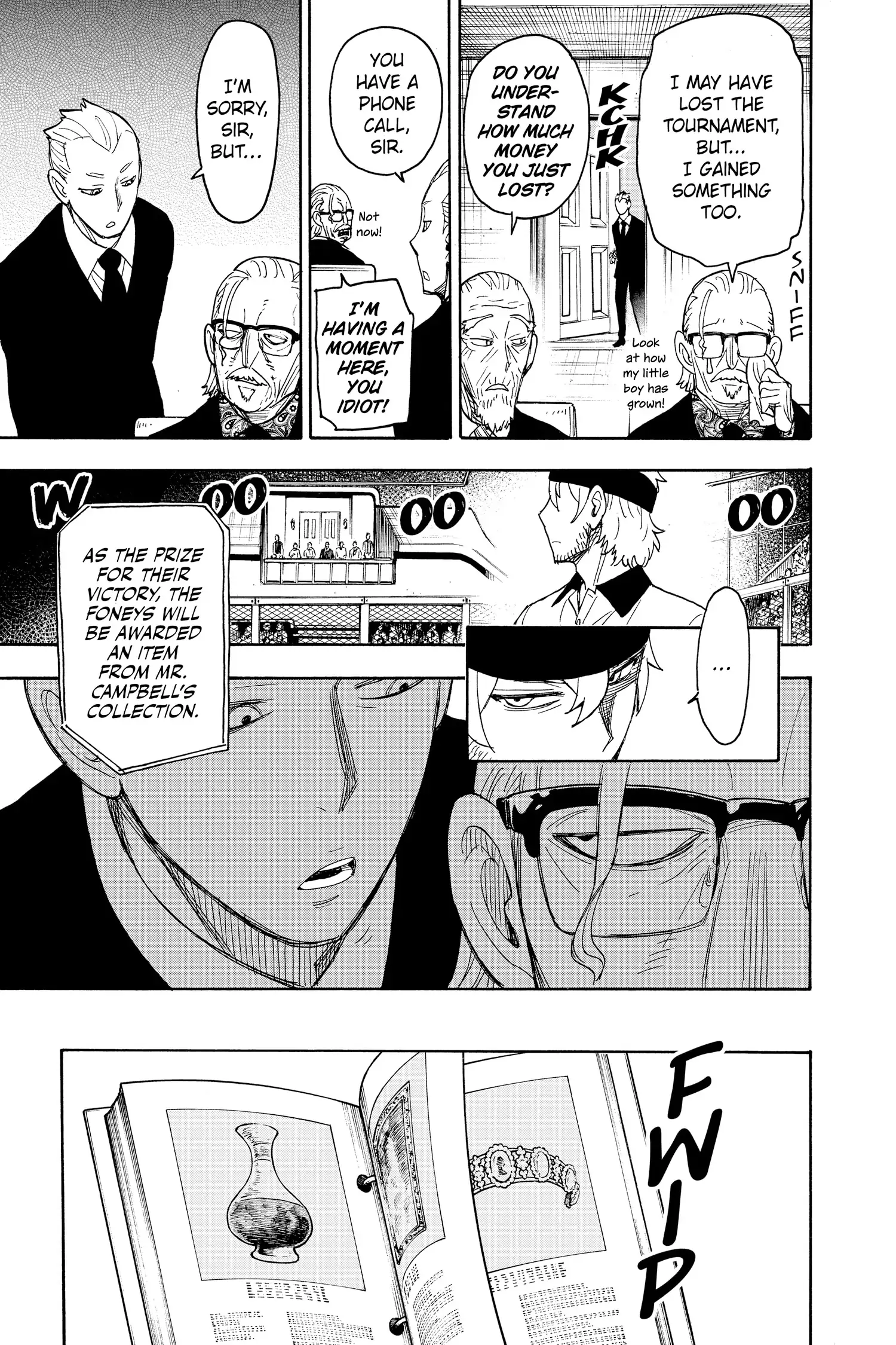 SPY x FAMILY (Official) - Volume 6 Chapter 33 manhwa