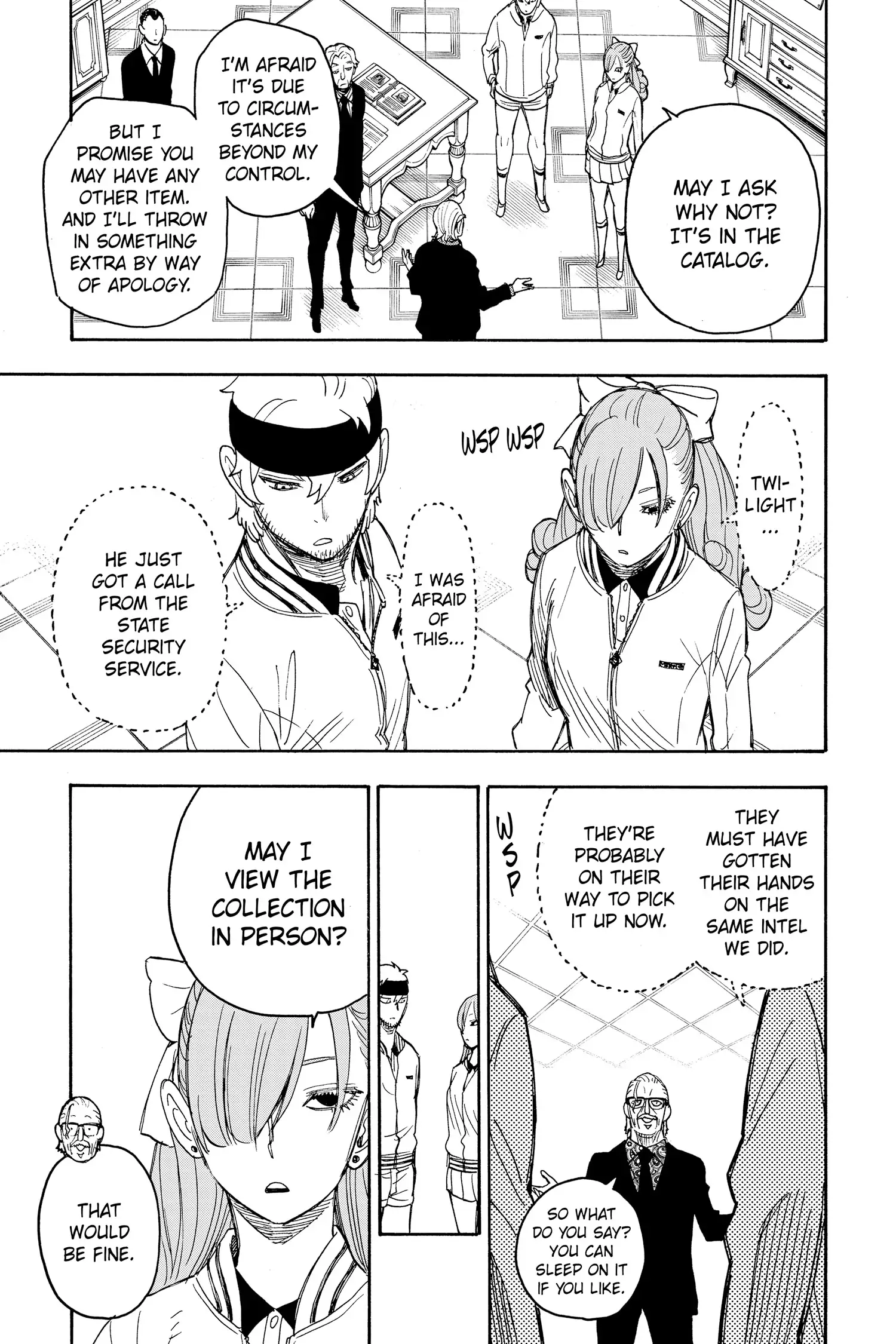 SPY x FAMILY (Official) - Volume 6 Chapter 33 manhwa
