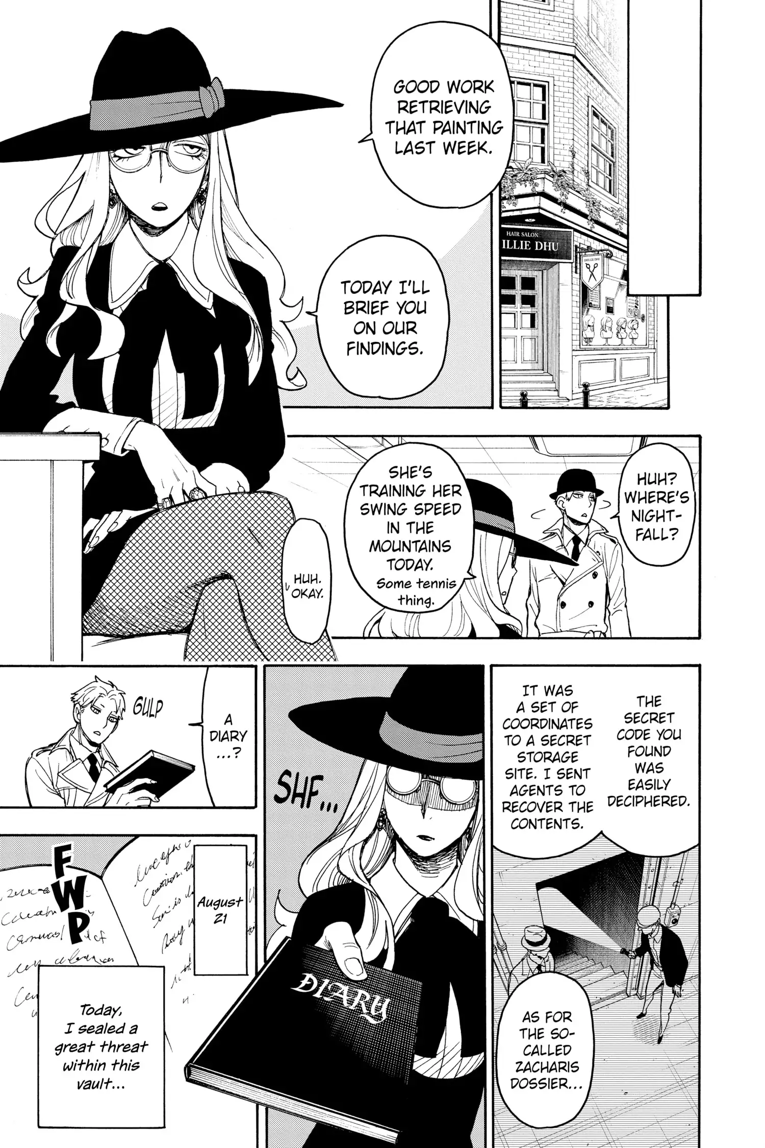 SPY x FAMILY (Official) - Volume 6 Chapter 34 manhwa