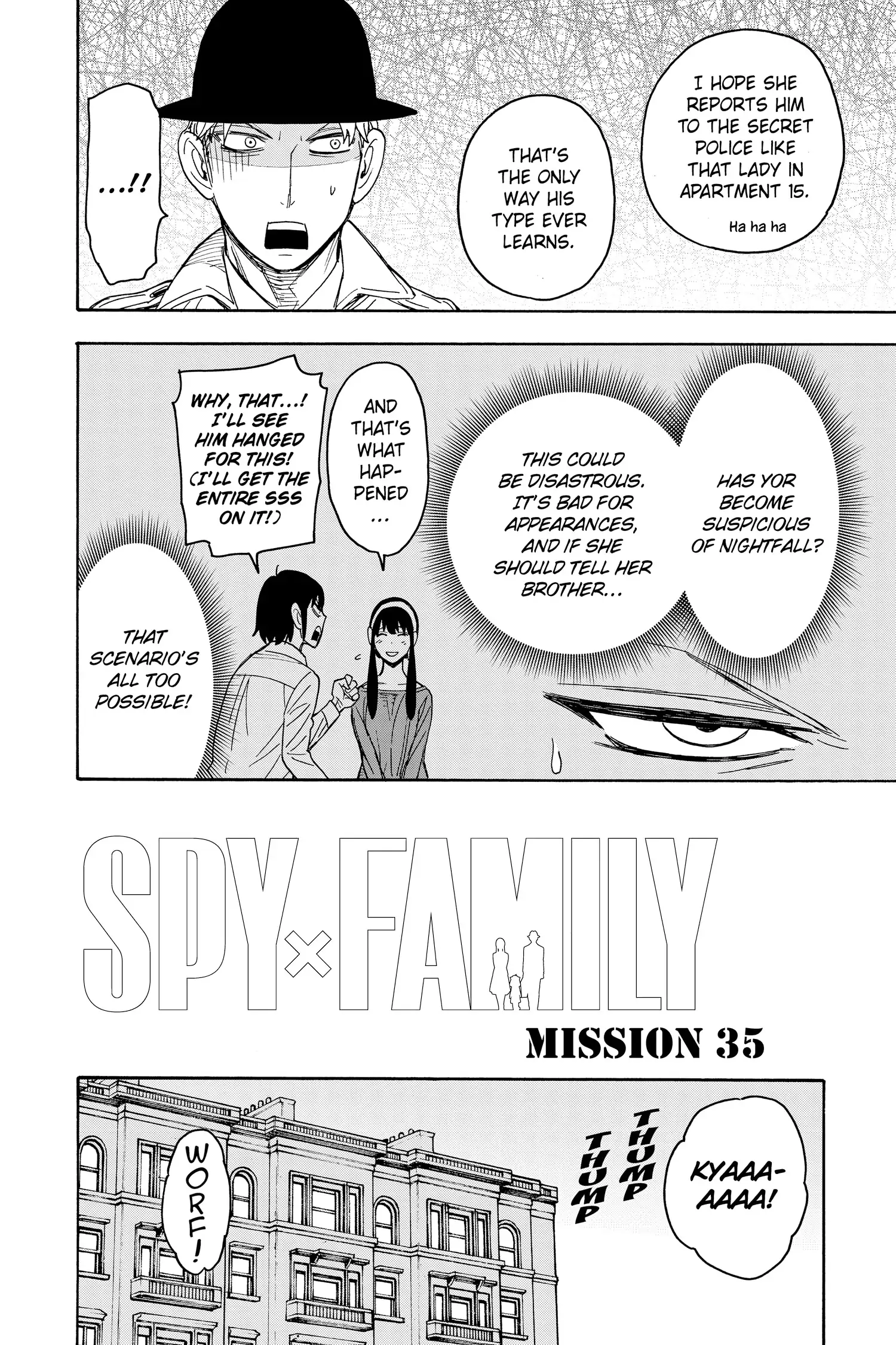 SPY x FAMILY (Official) - Volume 6 Chapter 35 manhwa